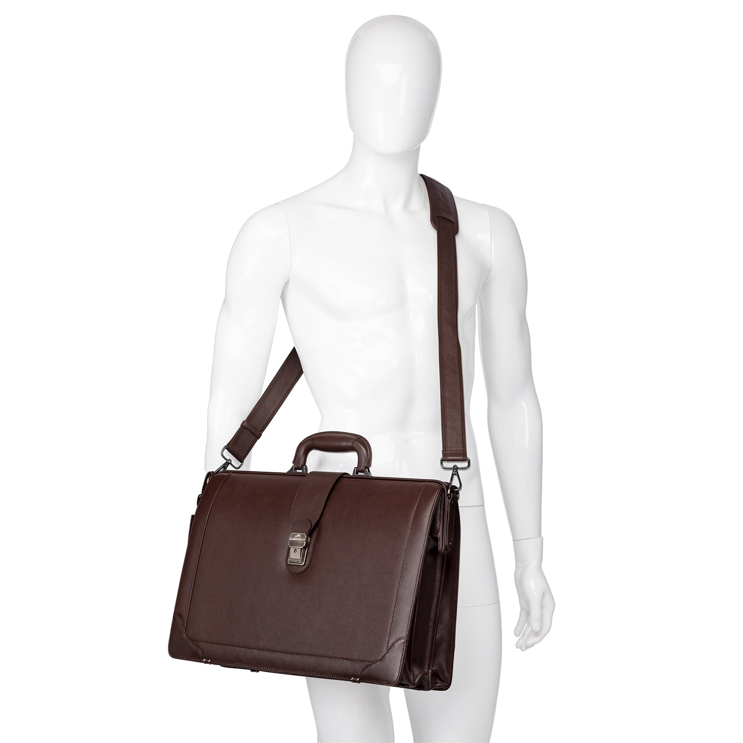 Mancini Luxurious Litigator Lawyer Briefcase 5