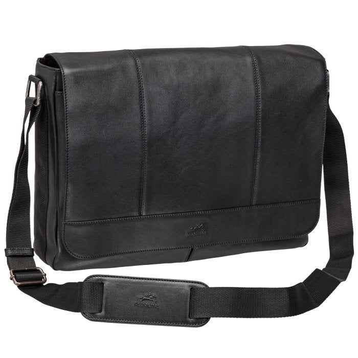 Mancini Buffalo Leather Messenger Bag