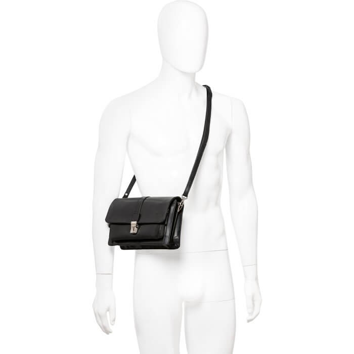 Mancini Buffalo Unisex Bag With Front Organiser 5