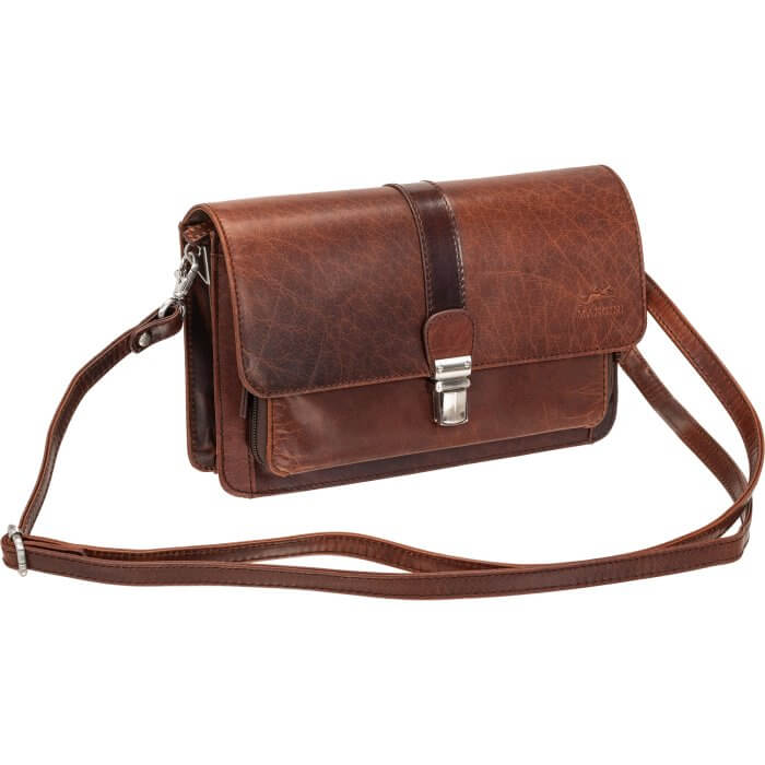 Mancini Buffalo Unisex Bag With Front Organiser 7
