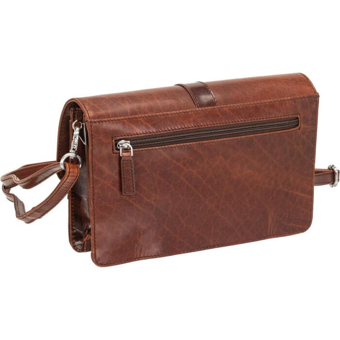 Mancini Buffalo Unisex Bag With Front Organiser 8