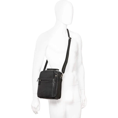 Mancini Buffalo Single Compartment Unisex Bag 10