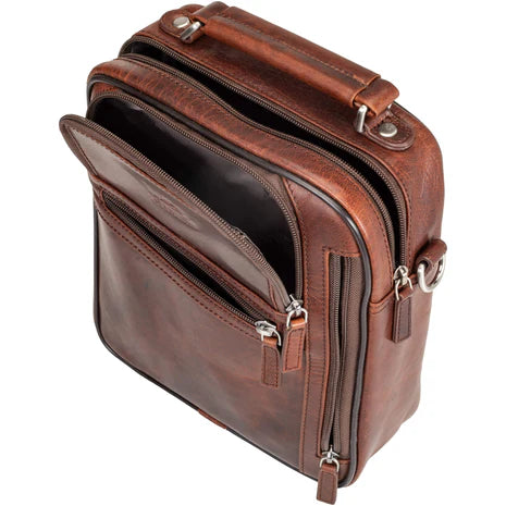 Mancini Buffalo Single Compartment Unisex Bag 4
