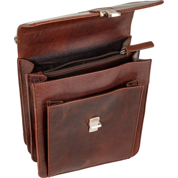 Mancini Buffalo Unisex Bag With Back Organiser 4
