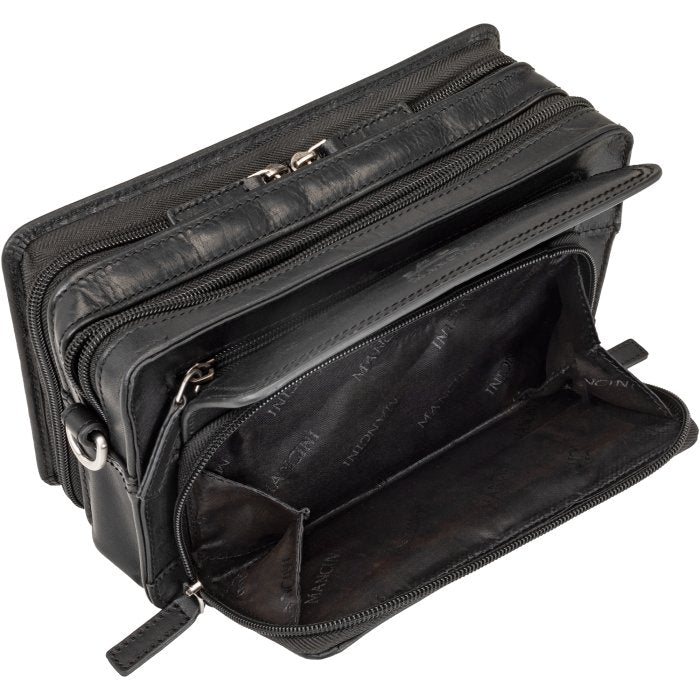Mancini Buffalo Unisex Bag With Organiser 10