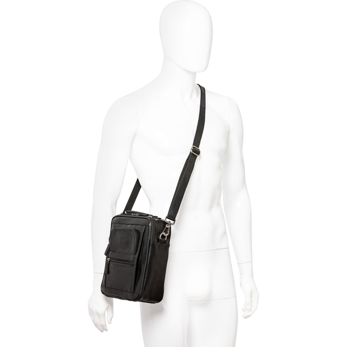 Mancini Buffalo Double Compartment Unisex Bag 5