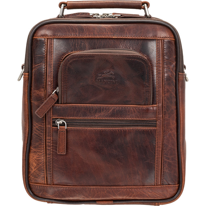 Mancini Buffalo Double Compartment Unisex Bag 6