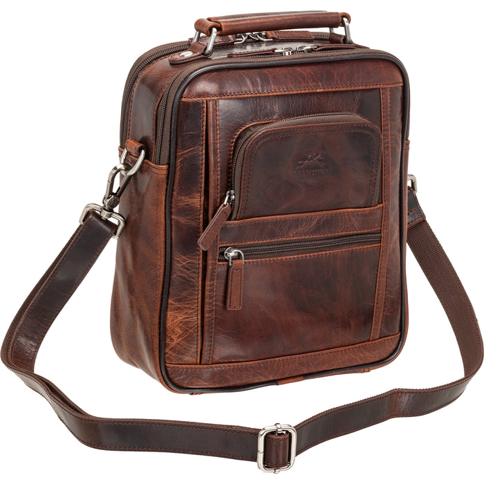 Mancini Buffalo Double Compartment Unisex Bag 7