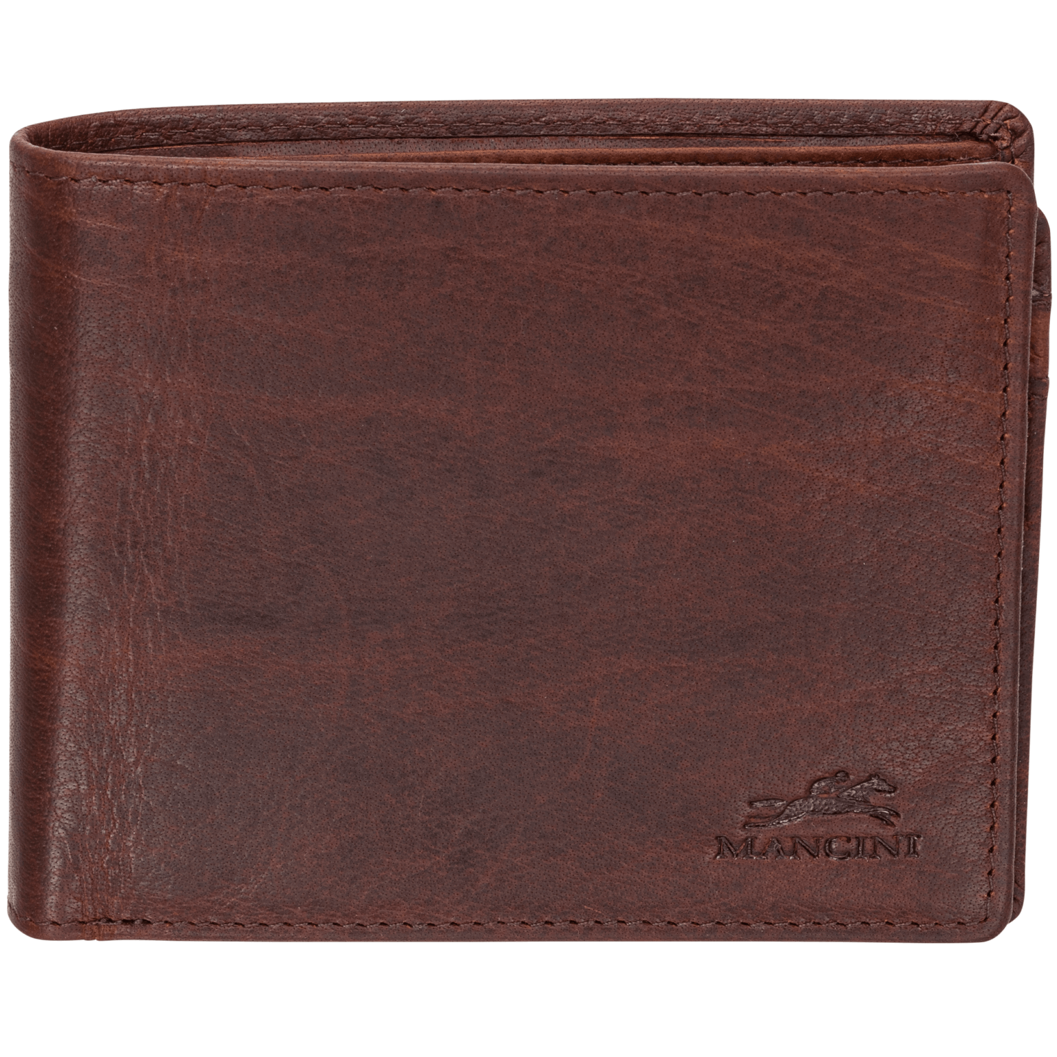 MANCINI Buffalo RFID Secure Center Wing Billfold 10