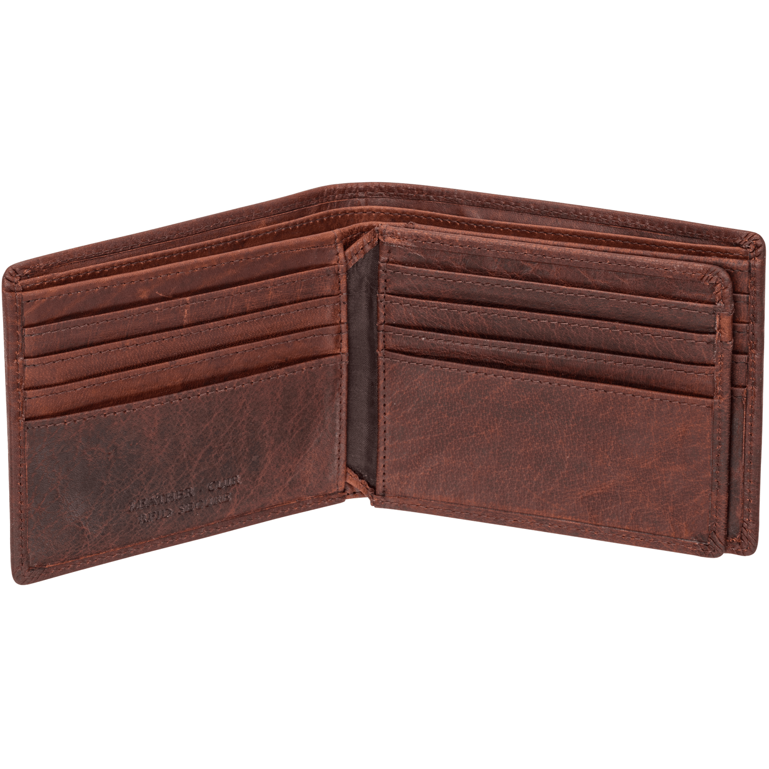 MANCINI Buffalo RFID Secure Center Wing Billfold 13