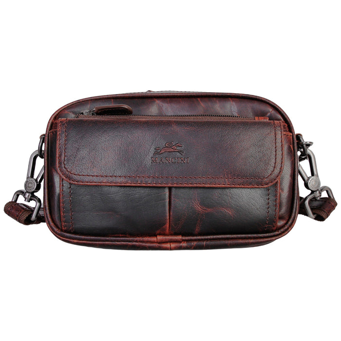 Mancini Buffalo Crossbody Unisex Bag 9