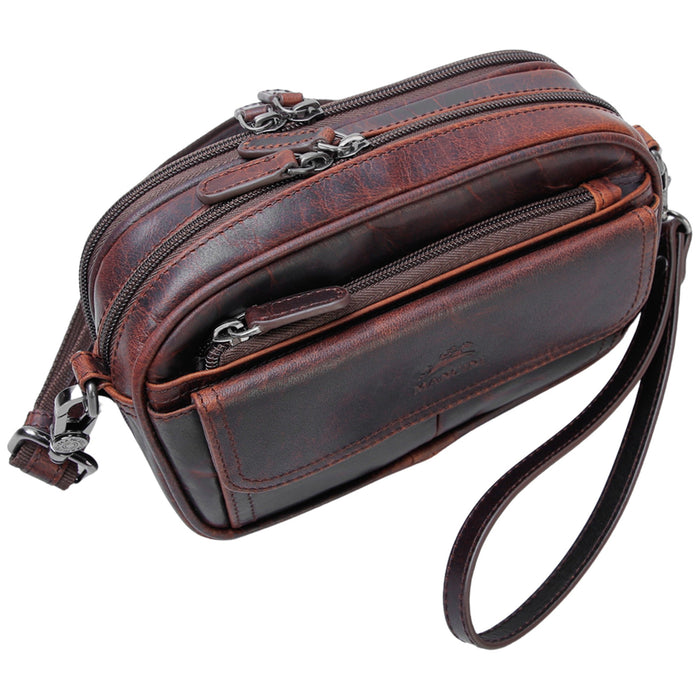 Mancini Buffalo Crossbody Unisex Bag 13