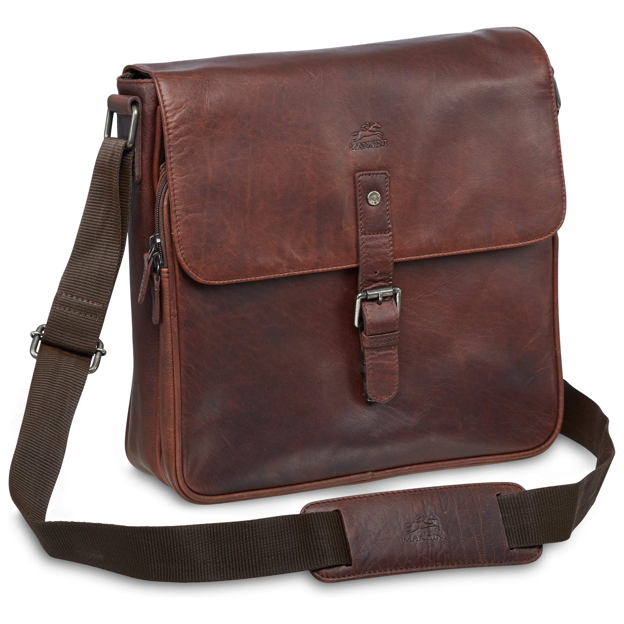 Mancini Buffalo Messenger Bag (Tablet Edition) 6