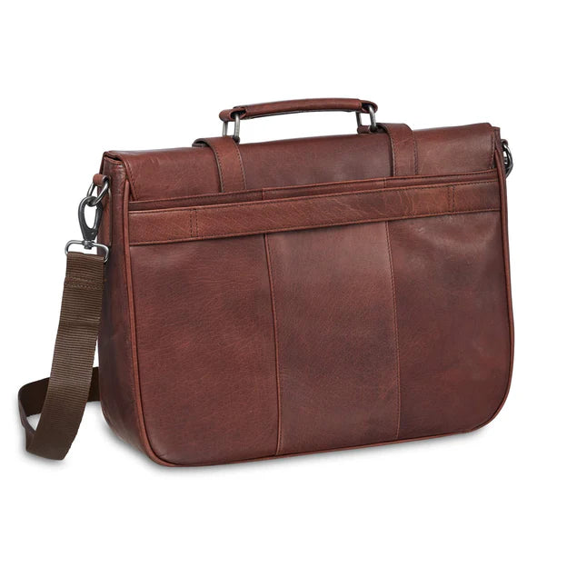Mancini Buffalo Double Compartment Case 4