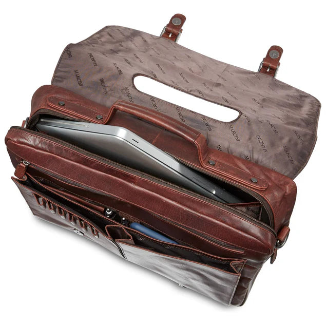 Mancini Buffalo Messenger Bag (70's Edition)