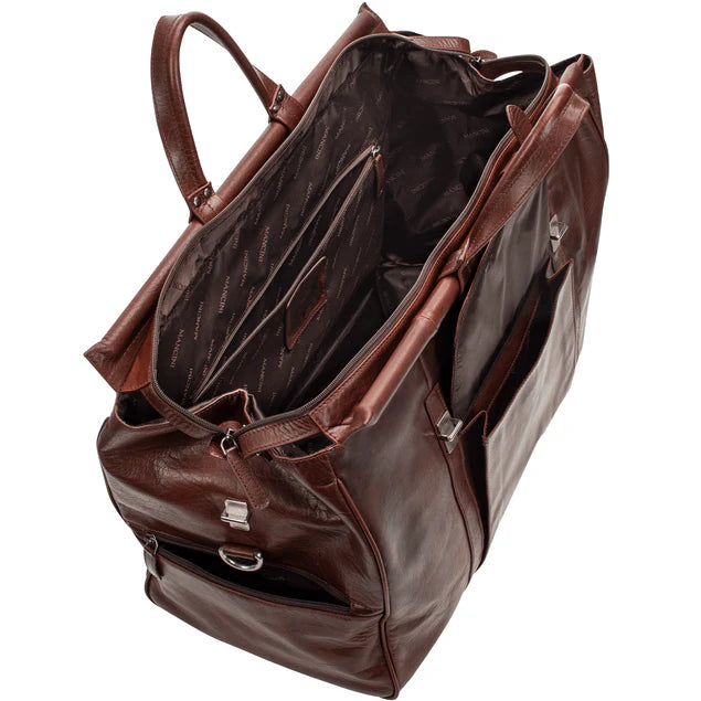 Mancini Buffalo Dowel Rod Duffle Bag (70s Edition)