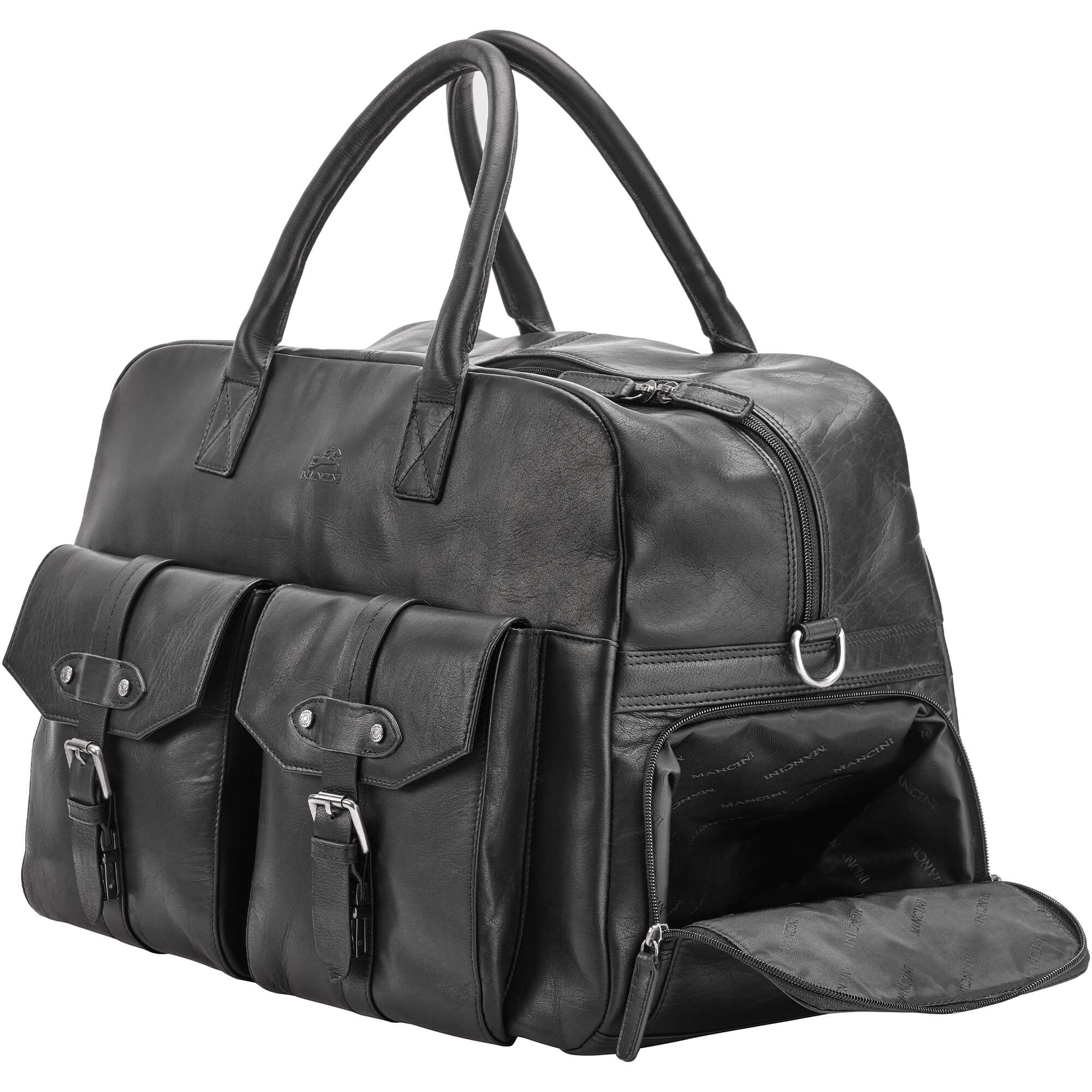 Mancini Buffalo Classic Travel Bag 5