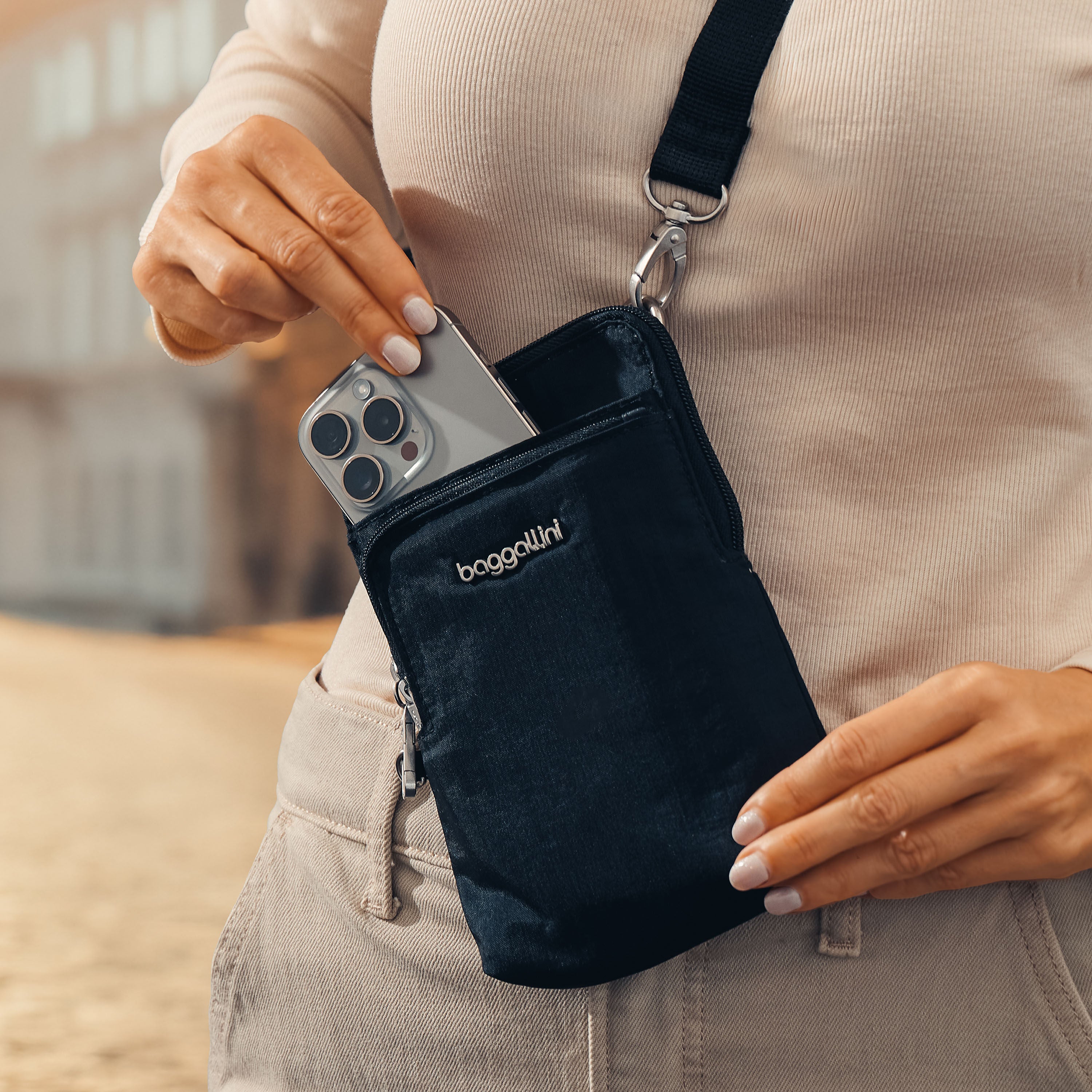 Baggallini Securtex® Anti-Theft Activity Crossbody Bag 23
