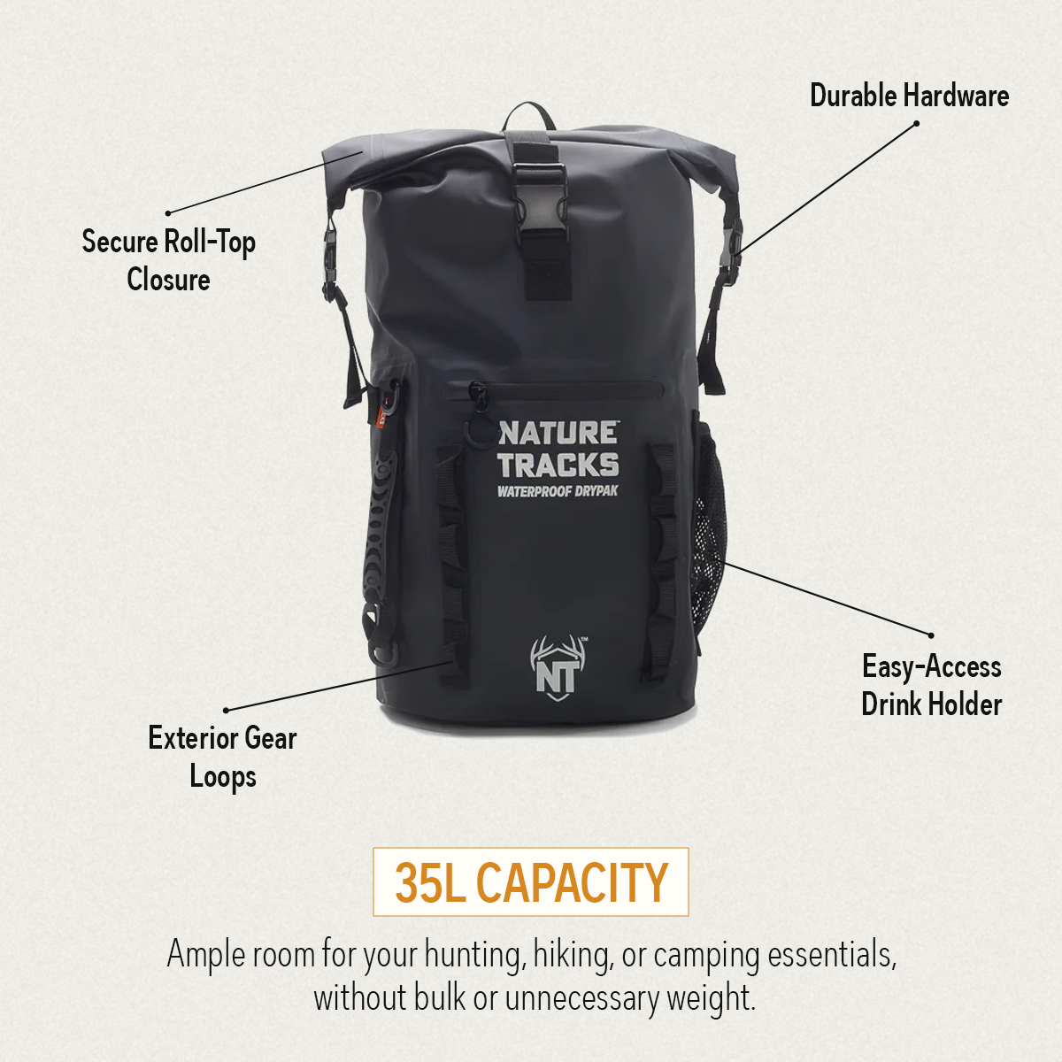 Peak Series - Basecamp Drypak Backpack 35L 7