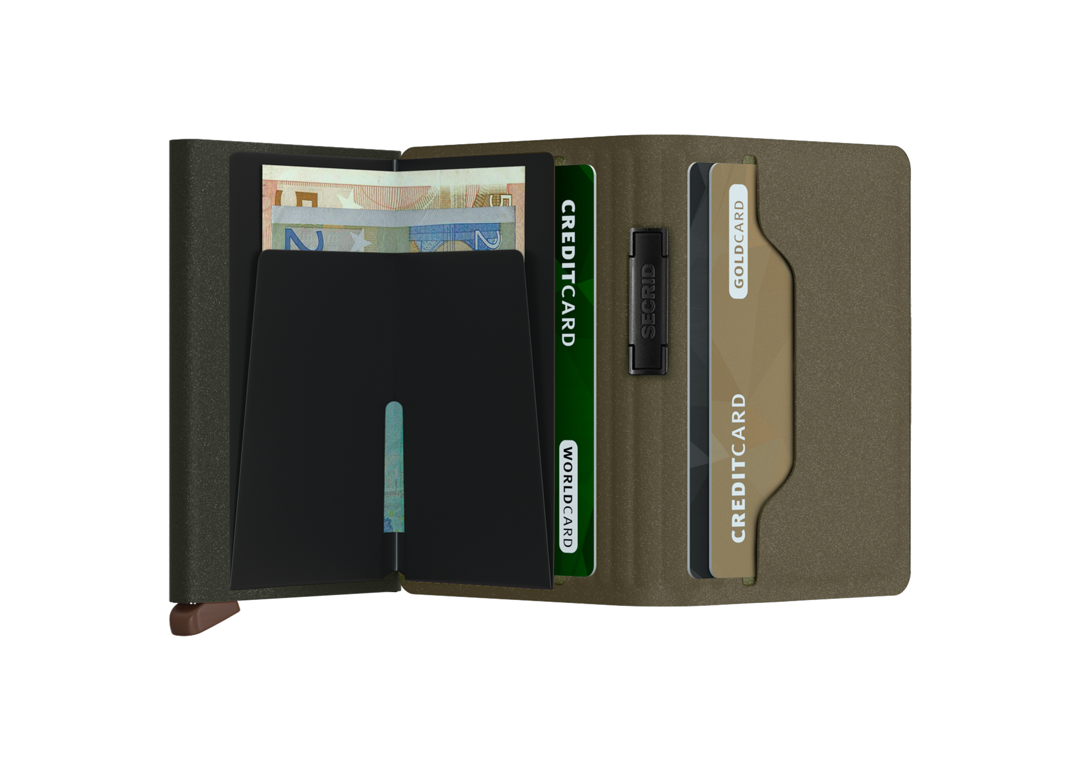 Secrid Bandwallet Liba - Green-Orange 3