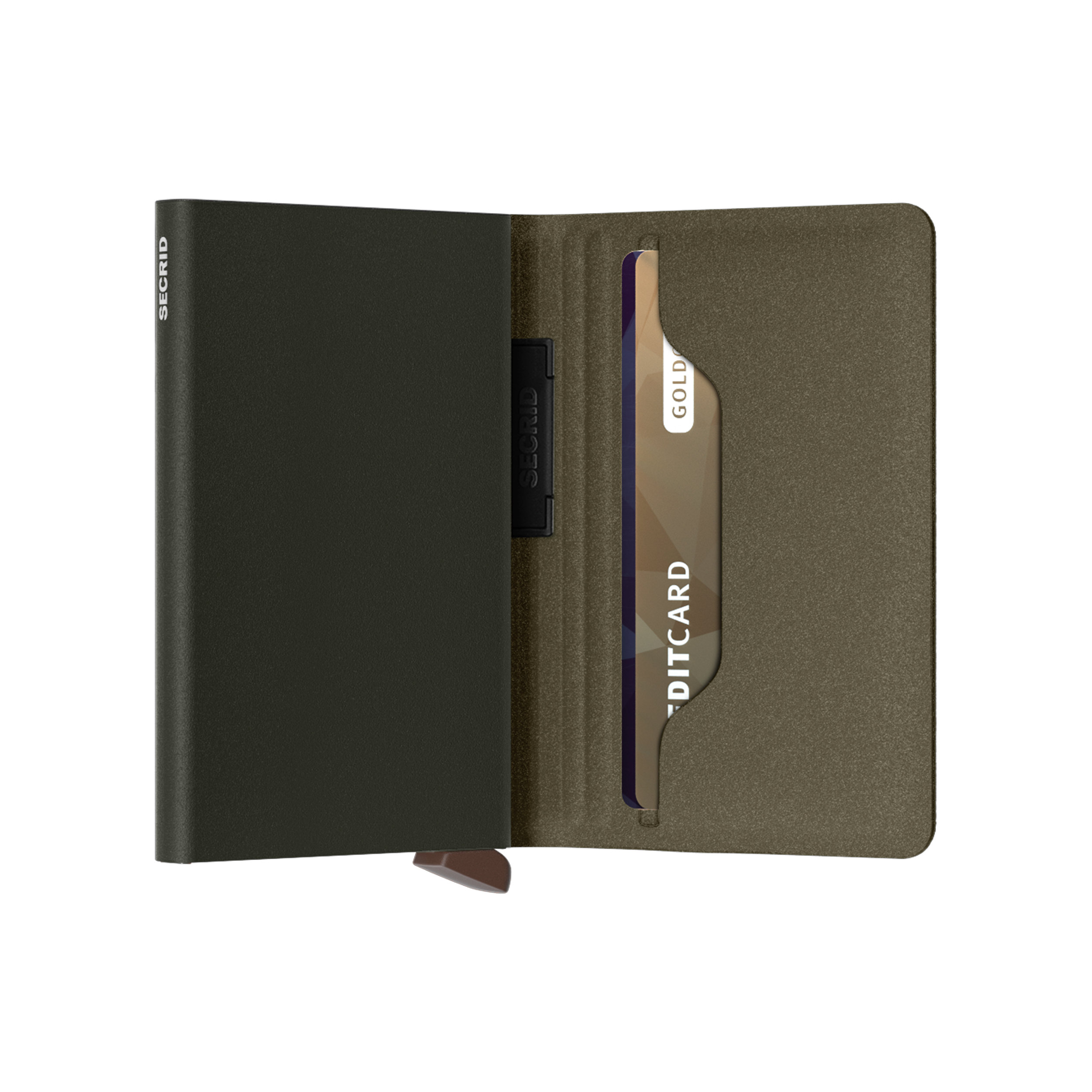 Secrid Bandwallet Liba - Green-Orange 4