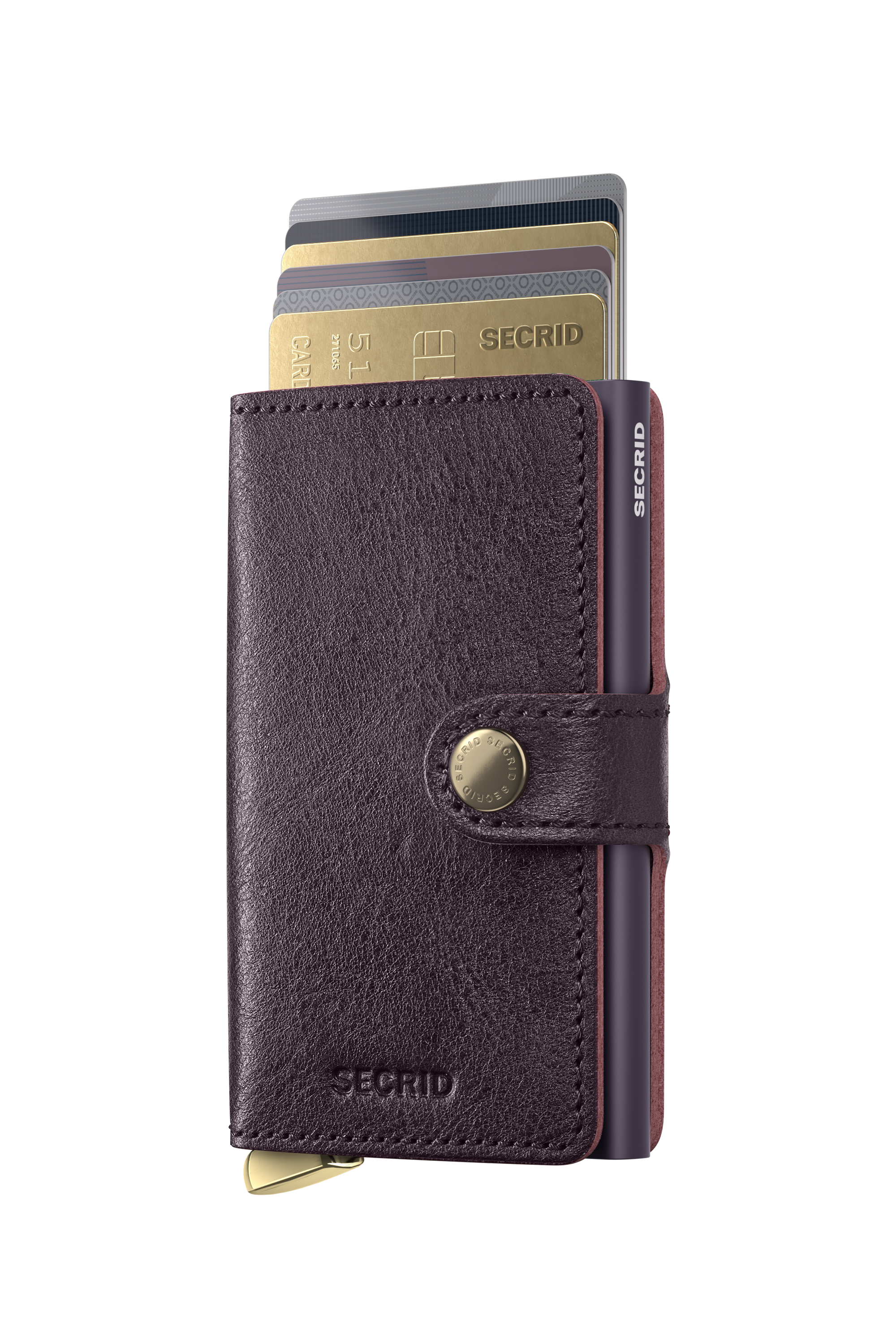 Secrid Miniwallet+ Basco - Bordeaux
