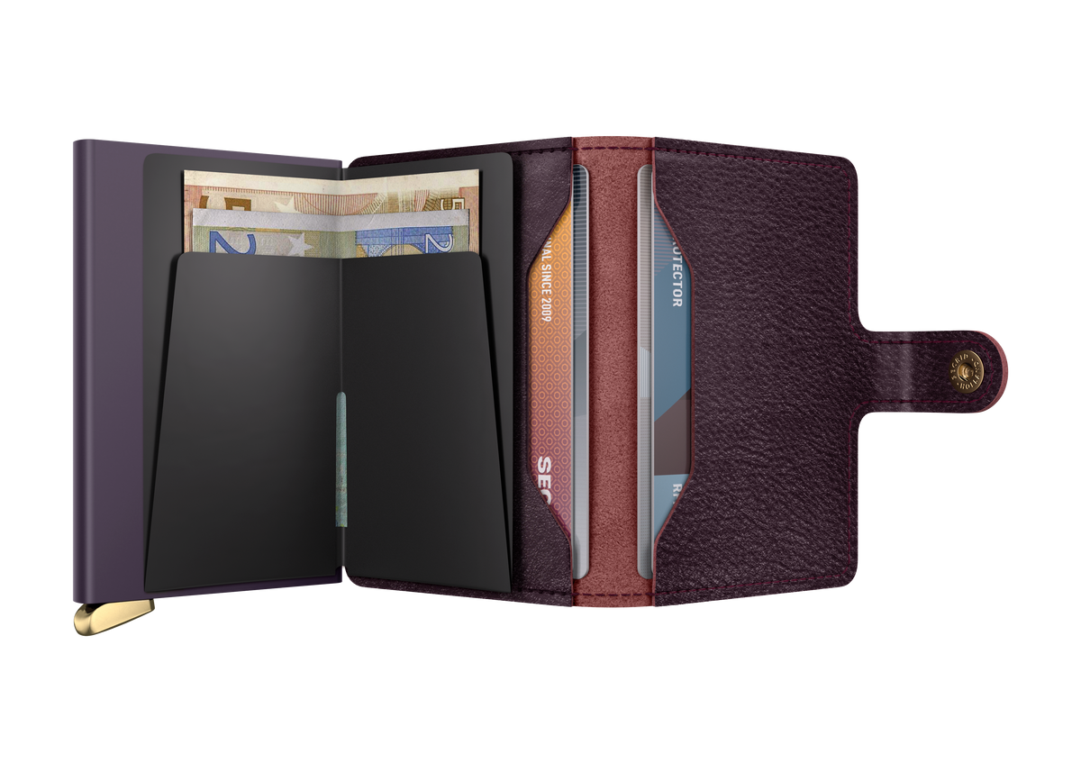 Secrid Miniwallet+ Basco - Bordeaux 5
