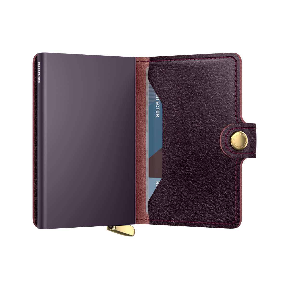 Secrid Miniwallet+ Basco - Bordeaux 6