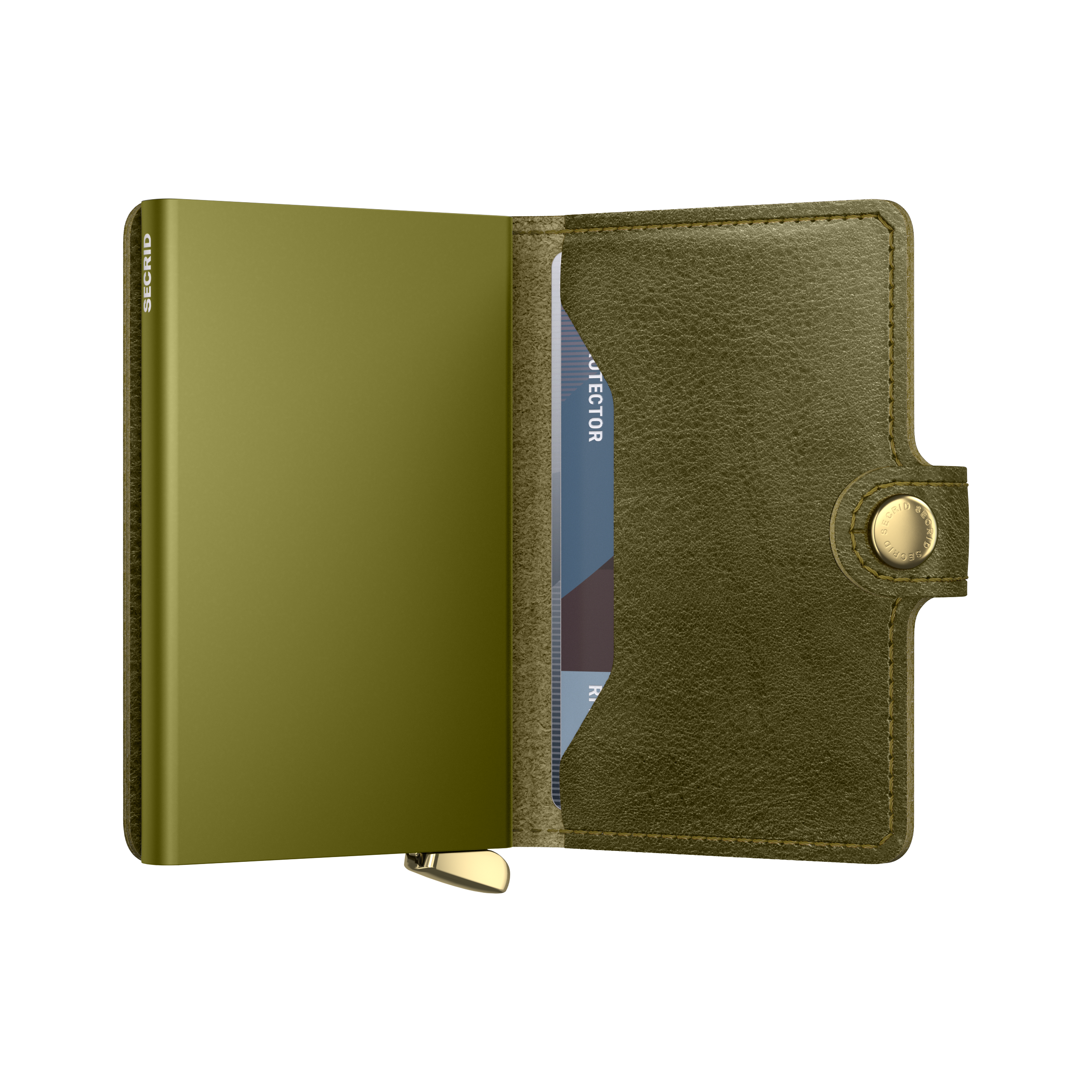 Secrid Miniwallet+ Basco - Olive 5