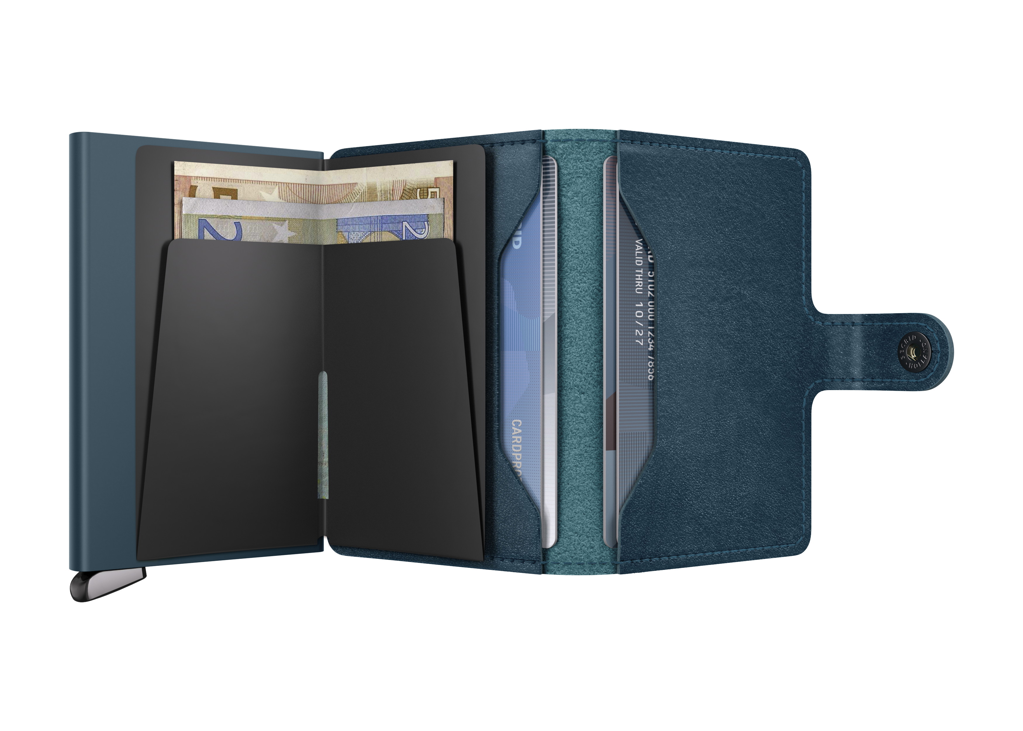Secrid Miniwallet+ Basco - Teal 4