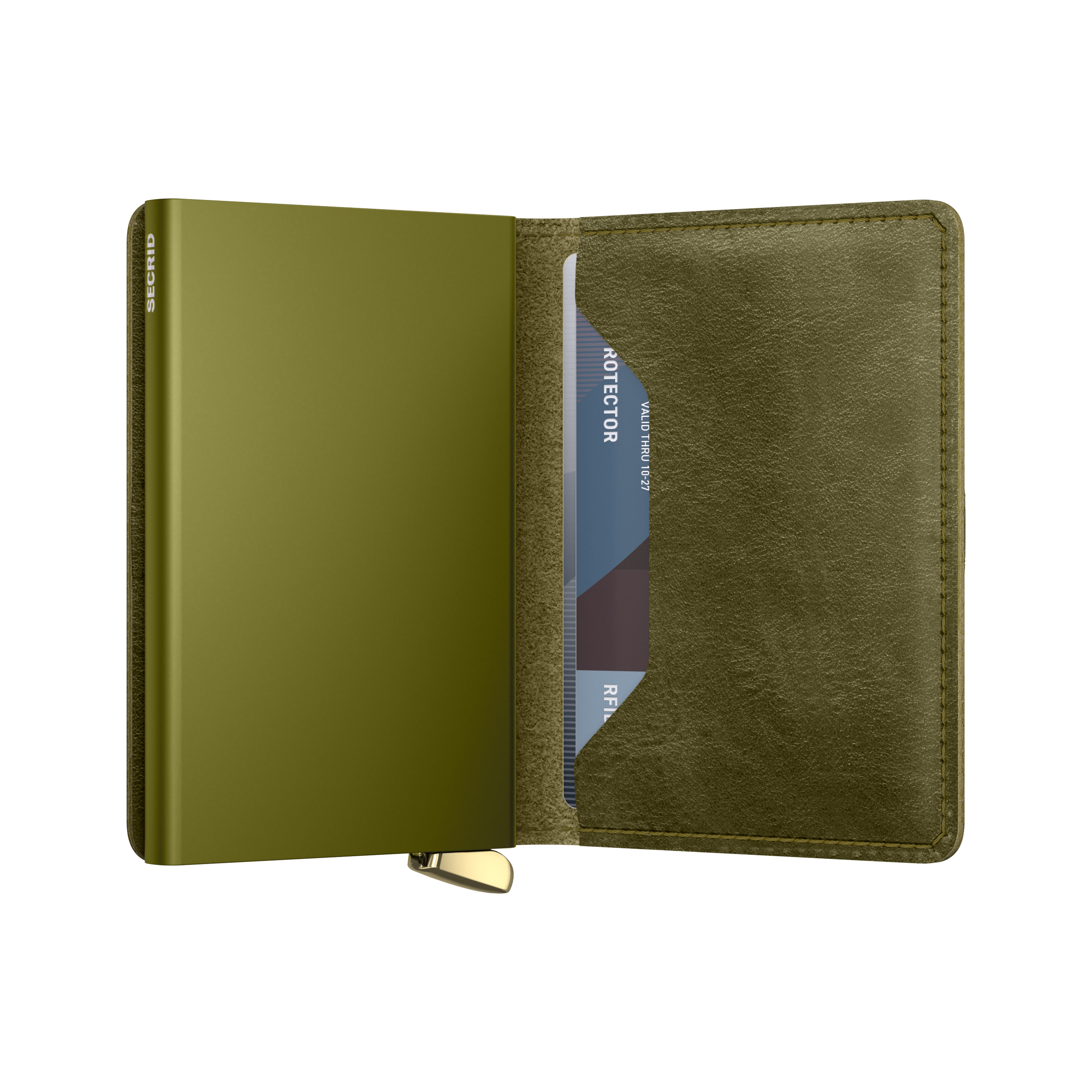 Secrid Slimwallet+ Basco - Olive 3