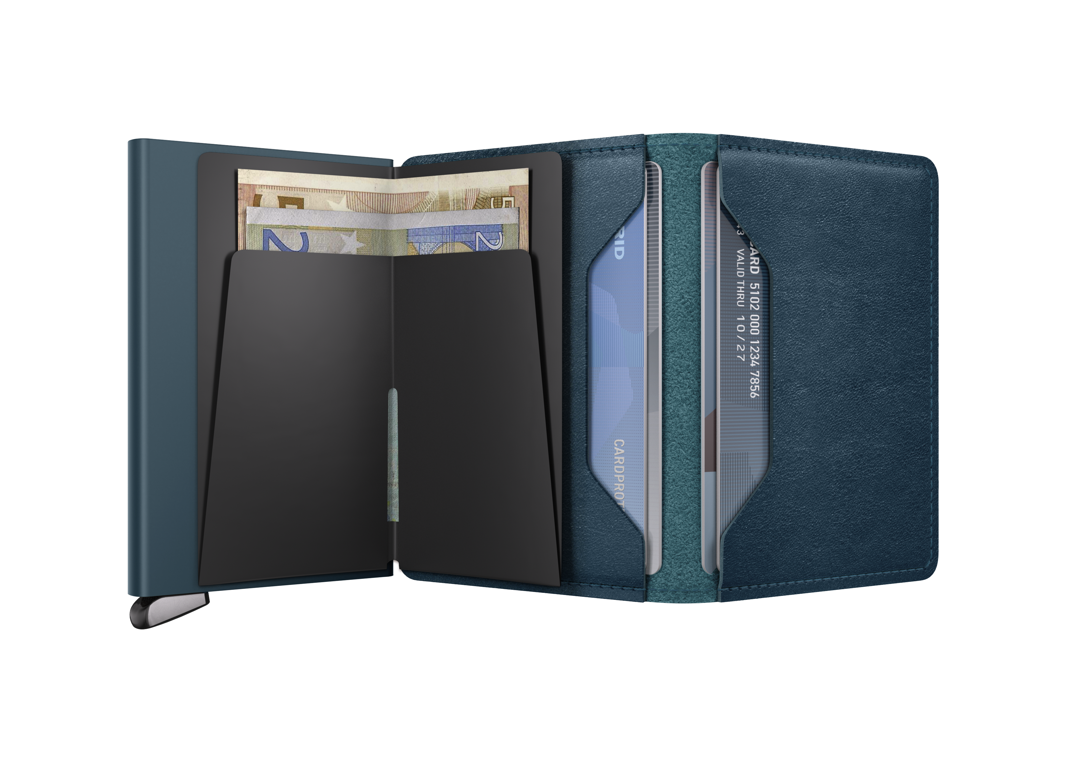 Secrid Slimwallet+ Basco - Teal 4