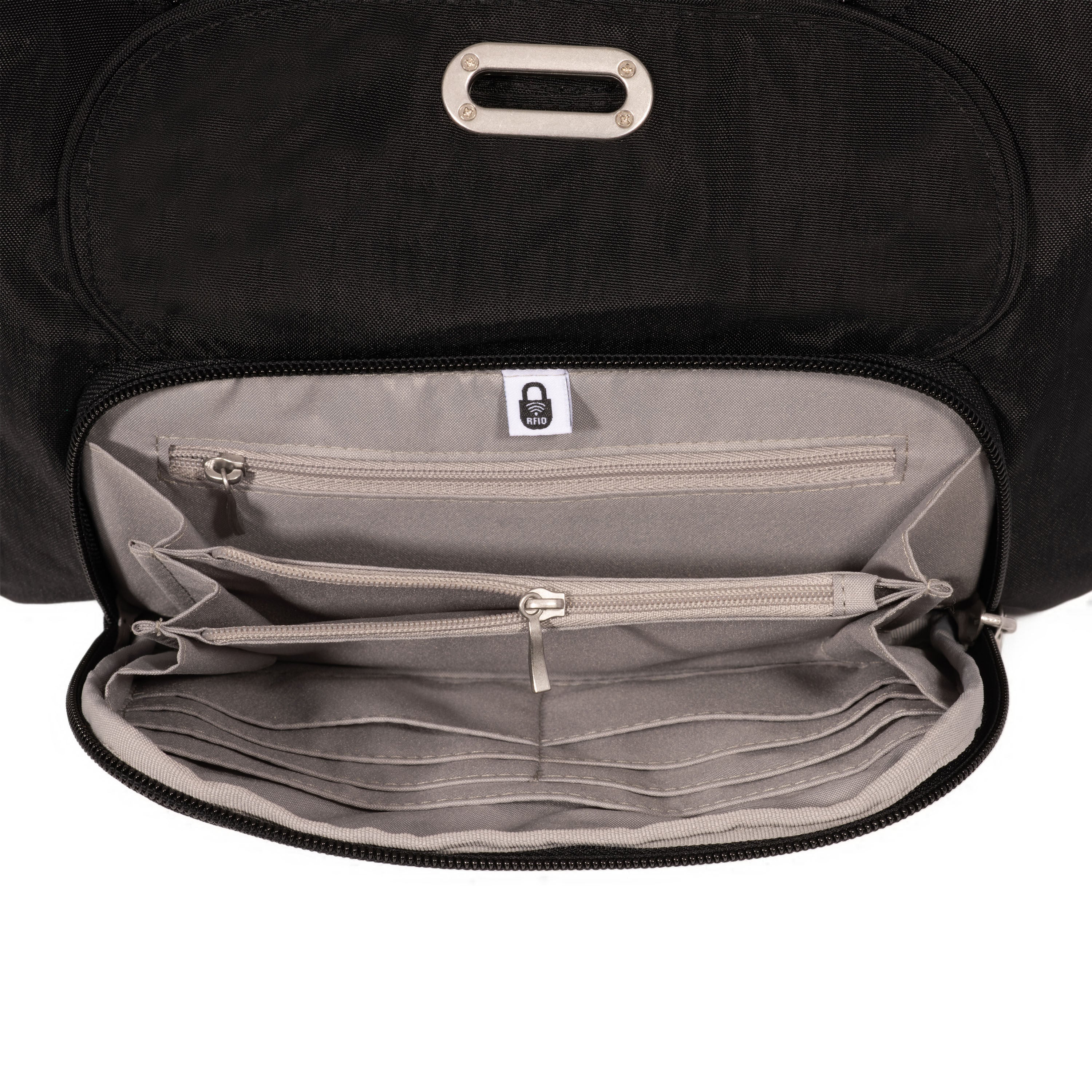 Coastal Flip Lock Half Moon Bag 23