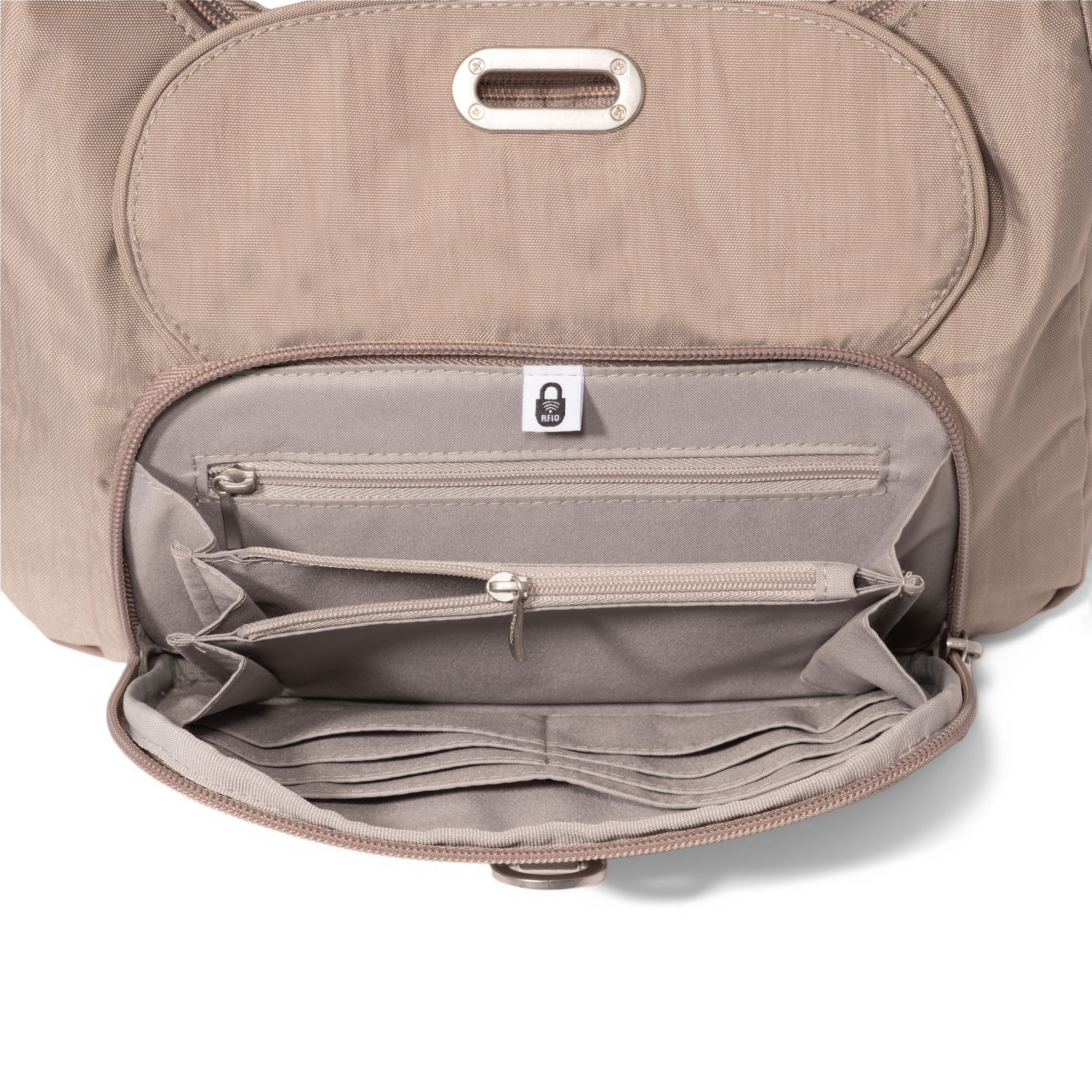Coastal Flip Lock Half Moon Bag 10