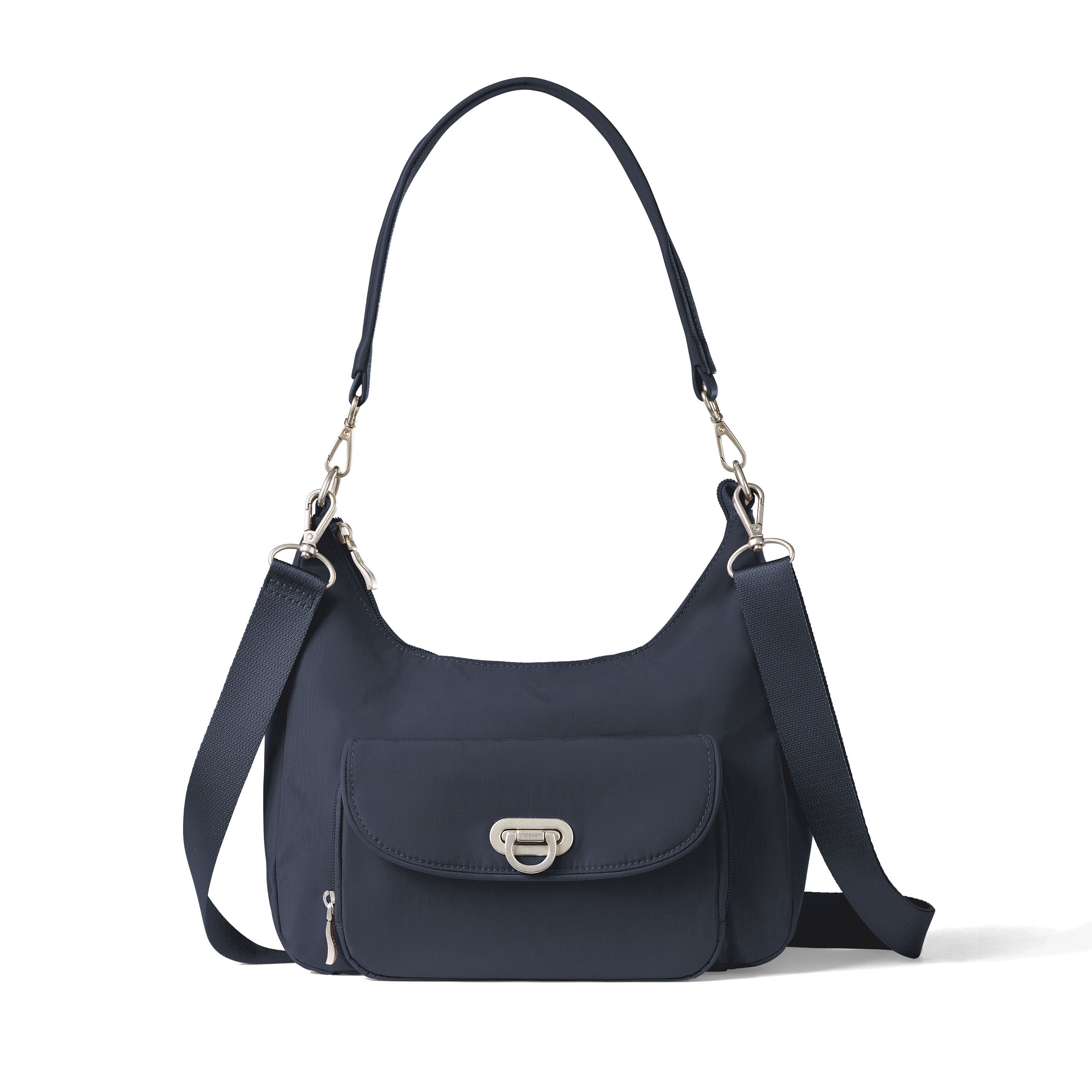Coastal Flip Lock Half Moon Bag 2
