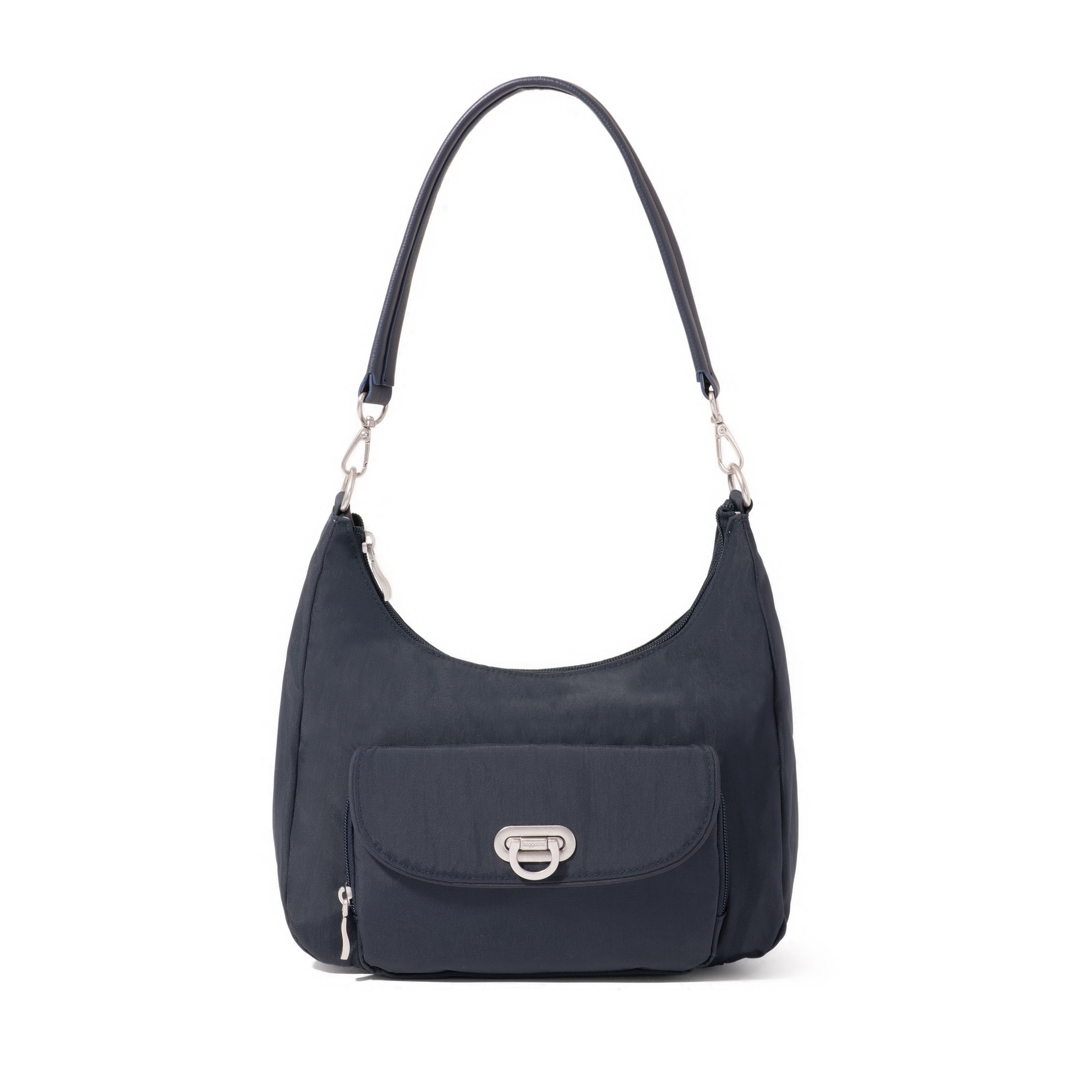 Coastal Flip Lock Half Moon Bag 16