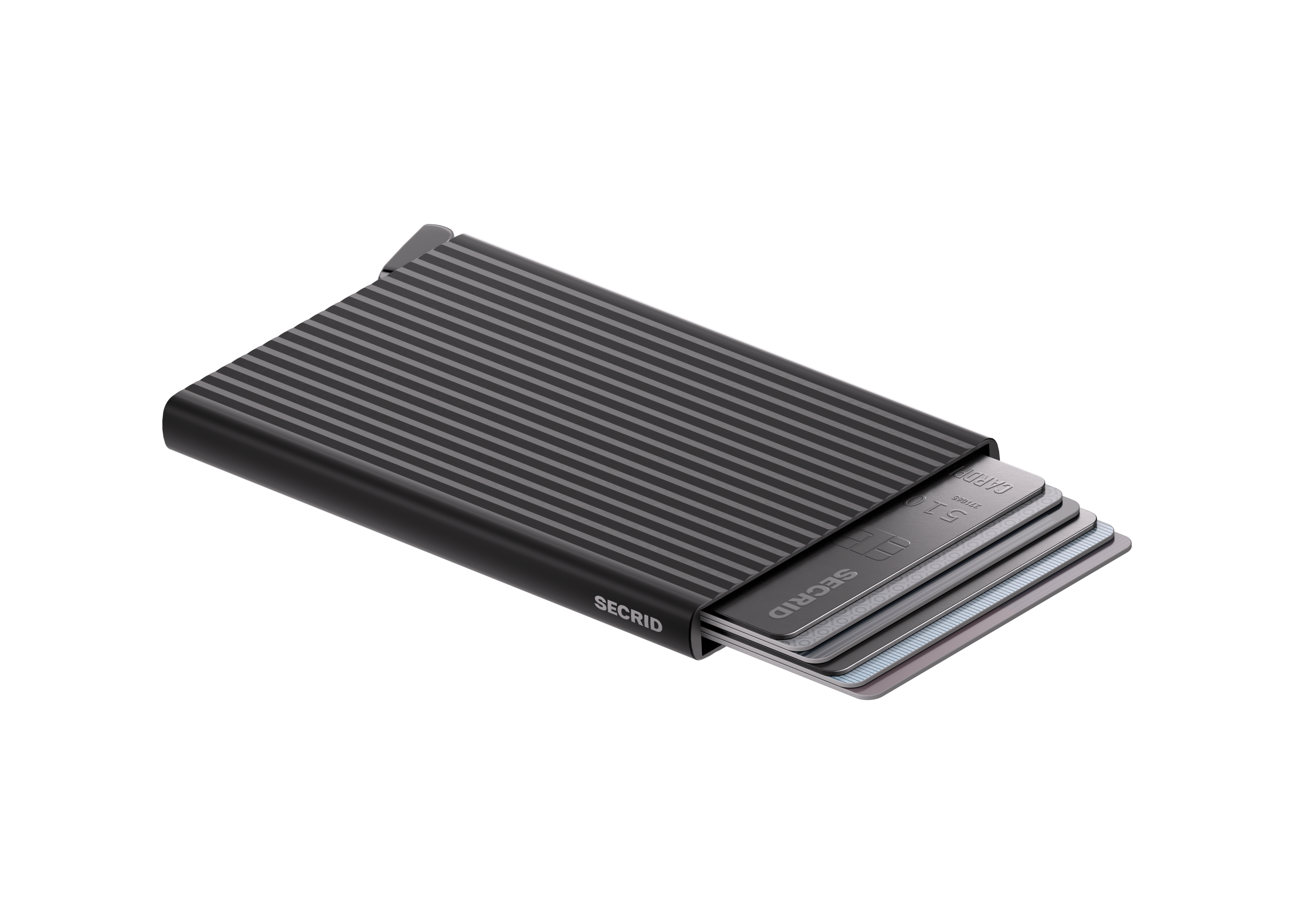 Secrid Cardprotector+ Fluted - Black 4