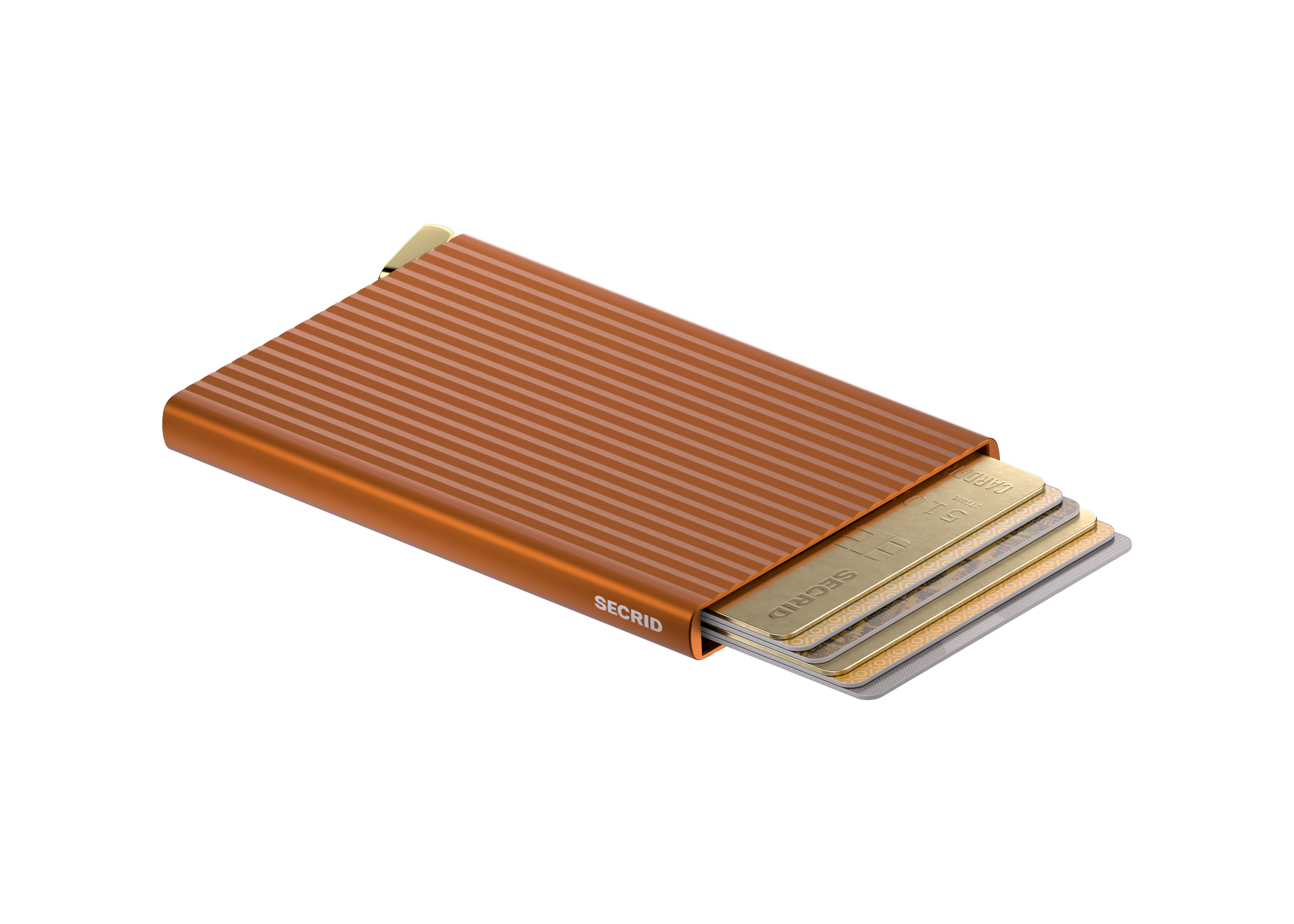 Secrid Cardprotector+ Fluted - Orange 3