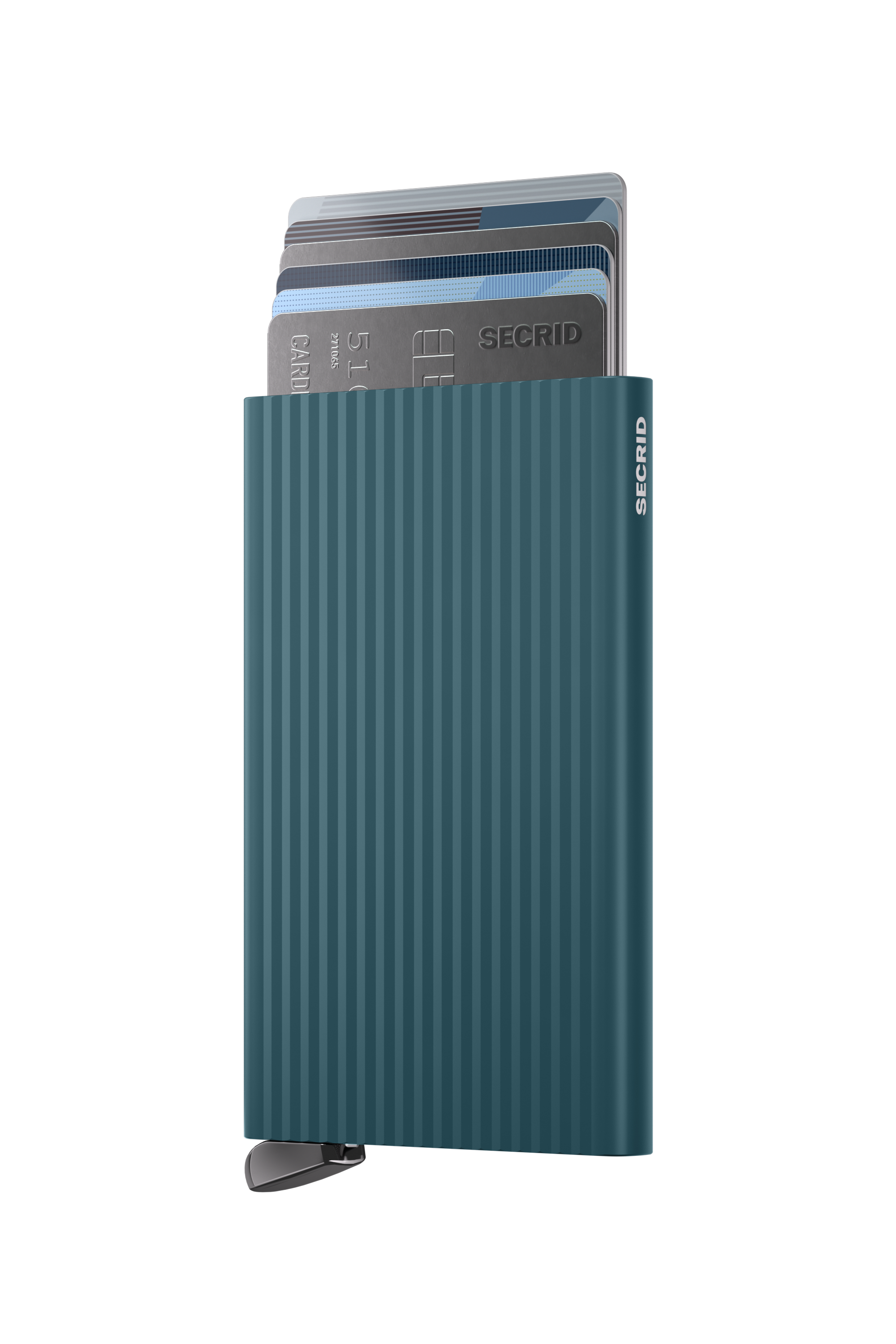Secrid Cardprotector+ Fluted - Teal 2