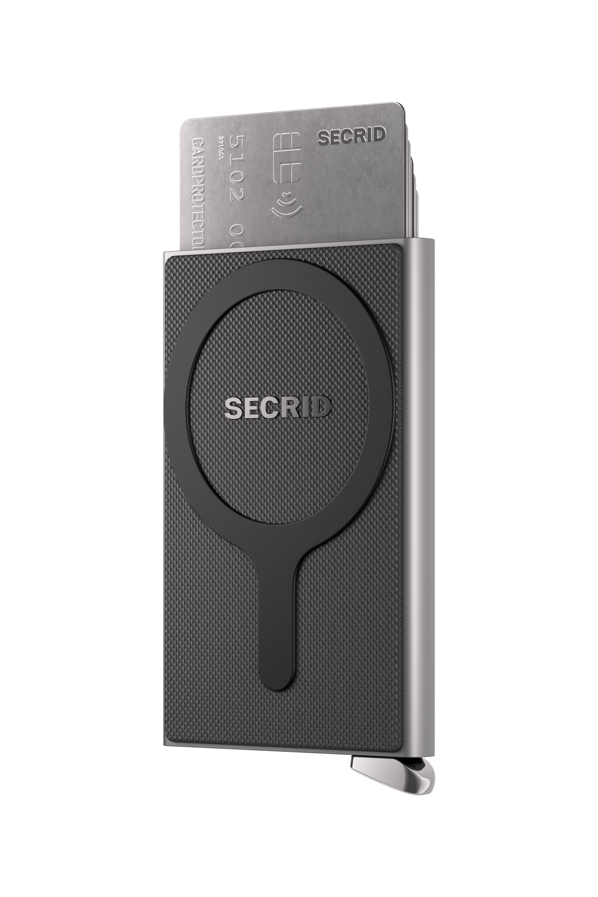 Secrid Cardprotector+ Fluted For Magsafe - Silver 2
