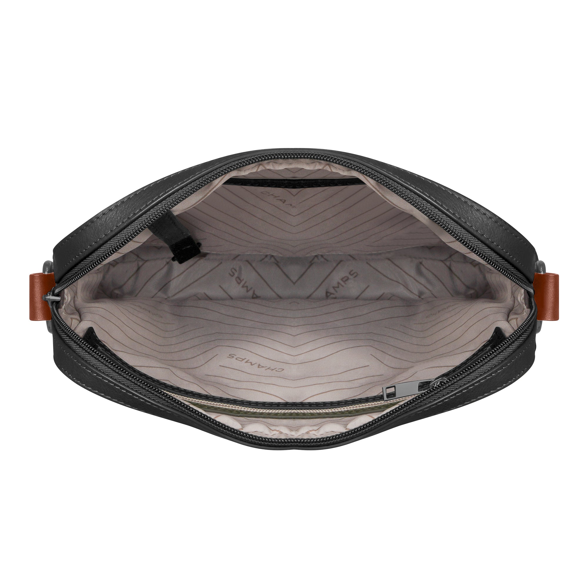 Onyx / Leather Crossbody Bag 6