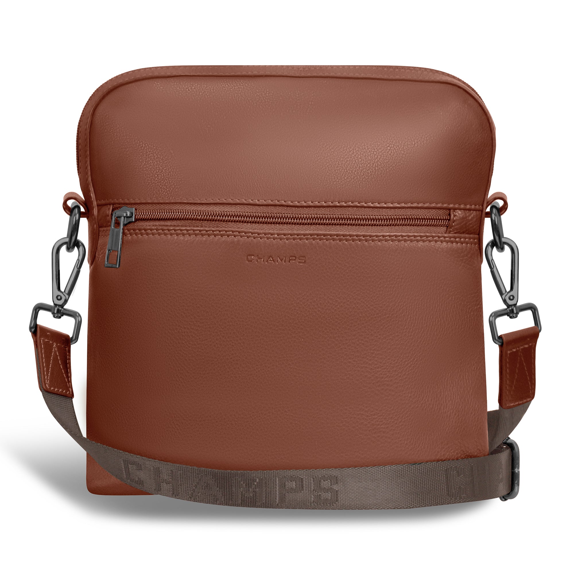 Onyx / Leather Crossbody Bag 7