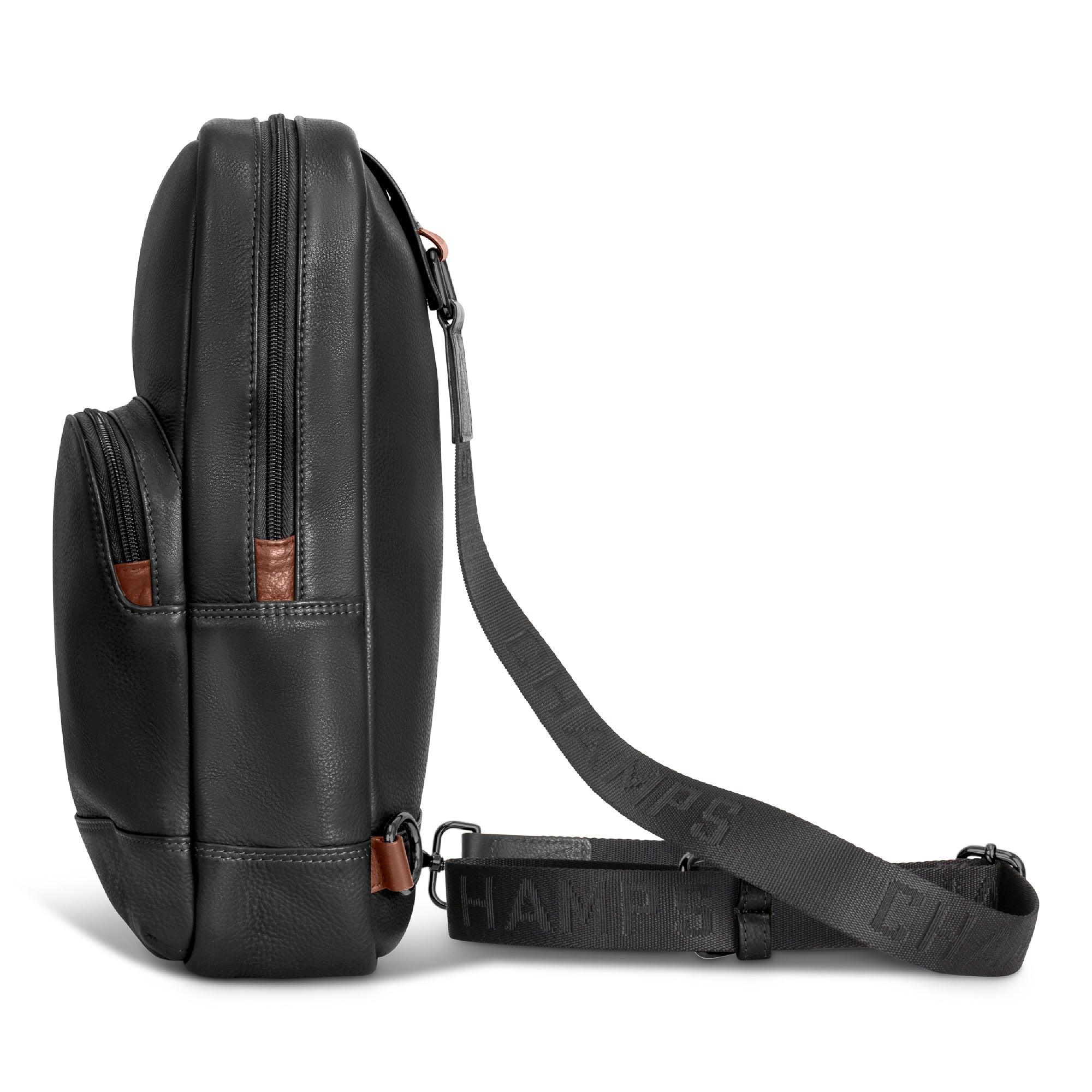 Onyx / Leather Sling Bag 5