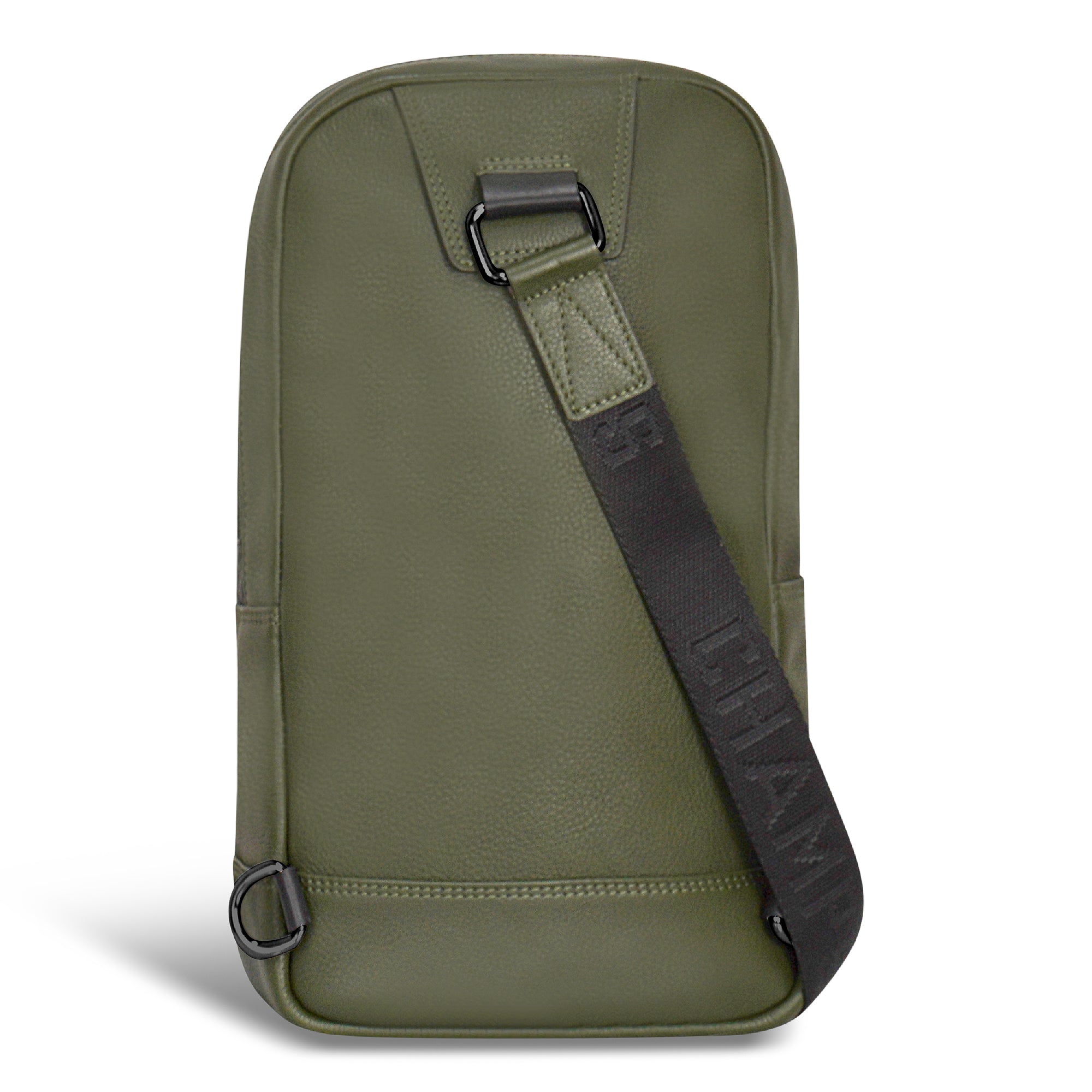 Onyx / Leather Sling Bag 16