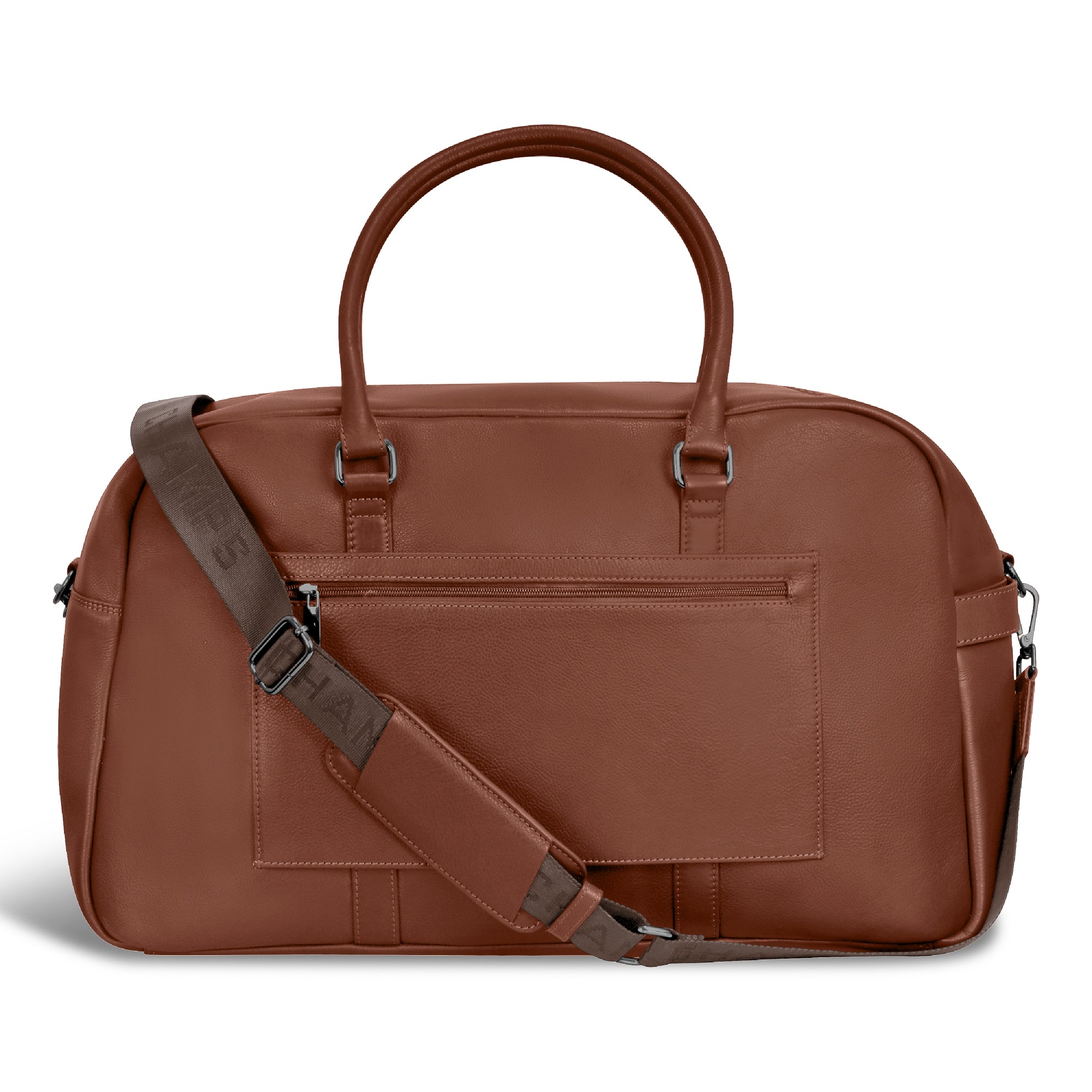 Onyx / Leather Duffle Bag 13
