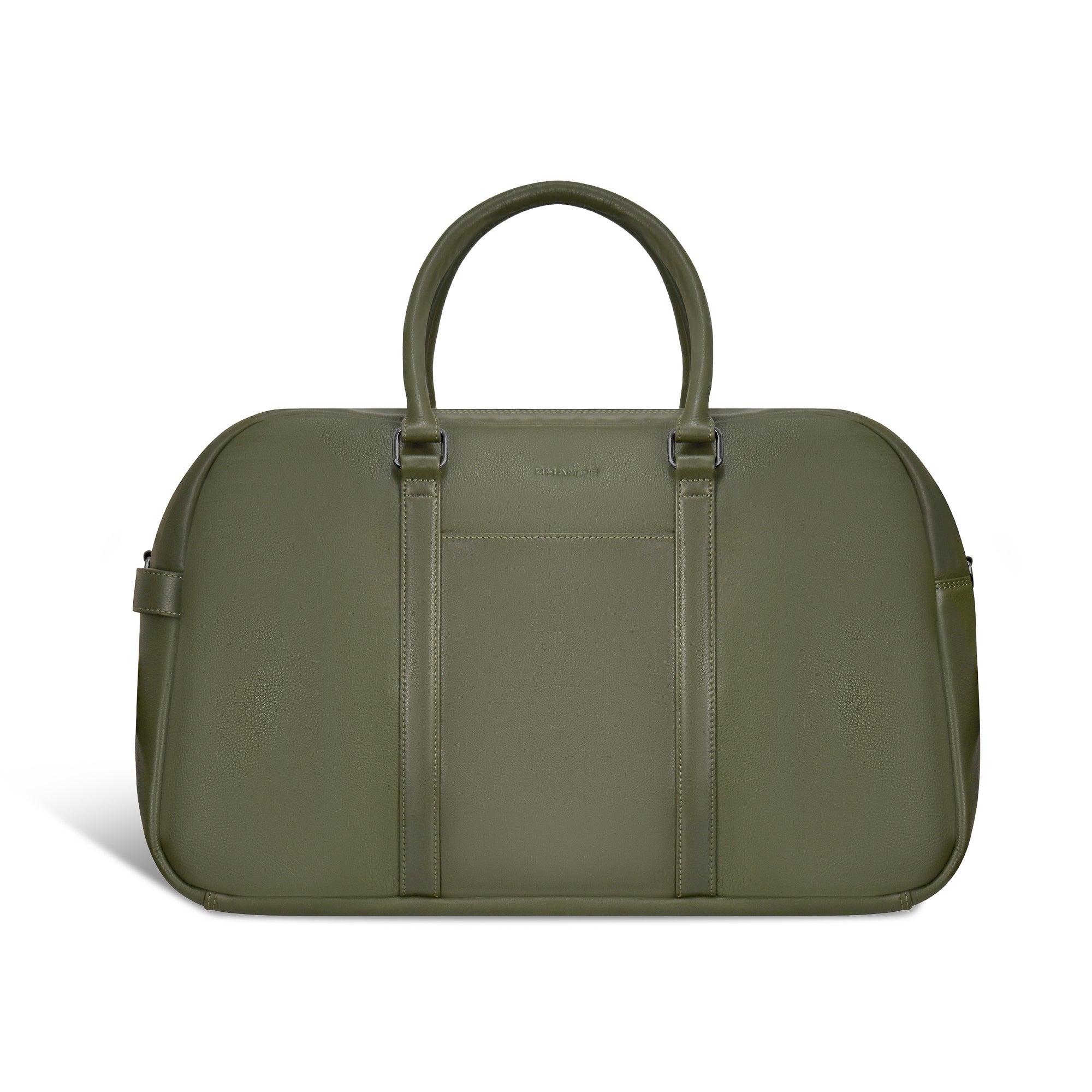 Onyx / Leather Duffle Bag 19