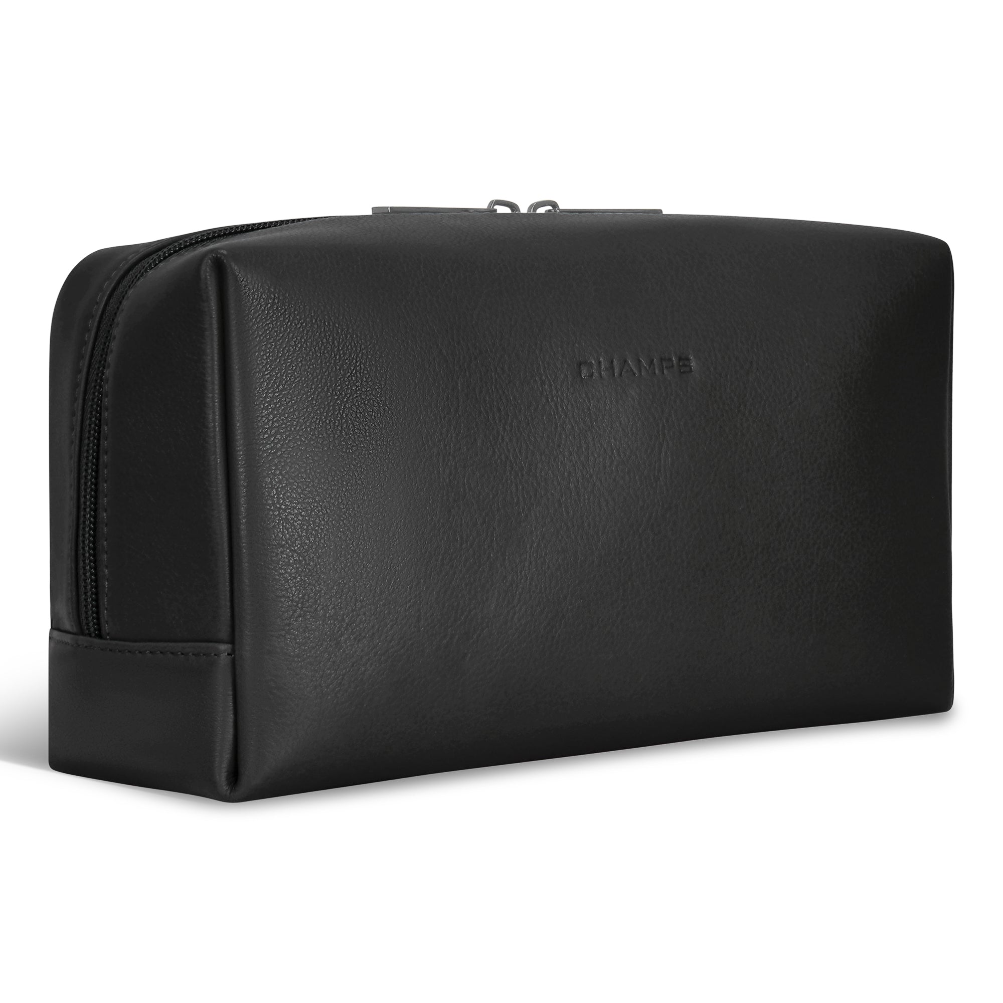 Onyx / Leather Toiletry Bag 3