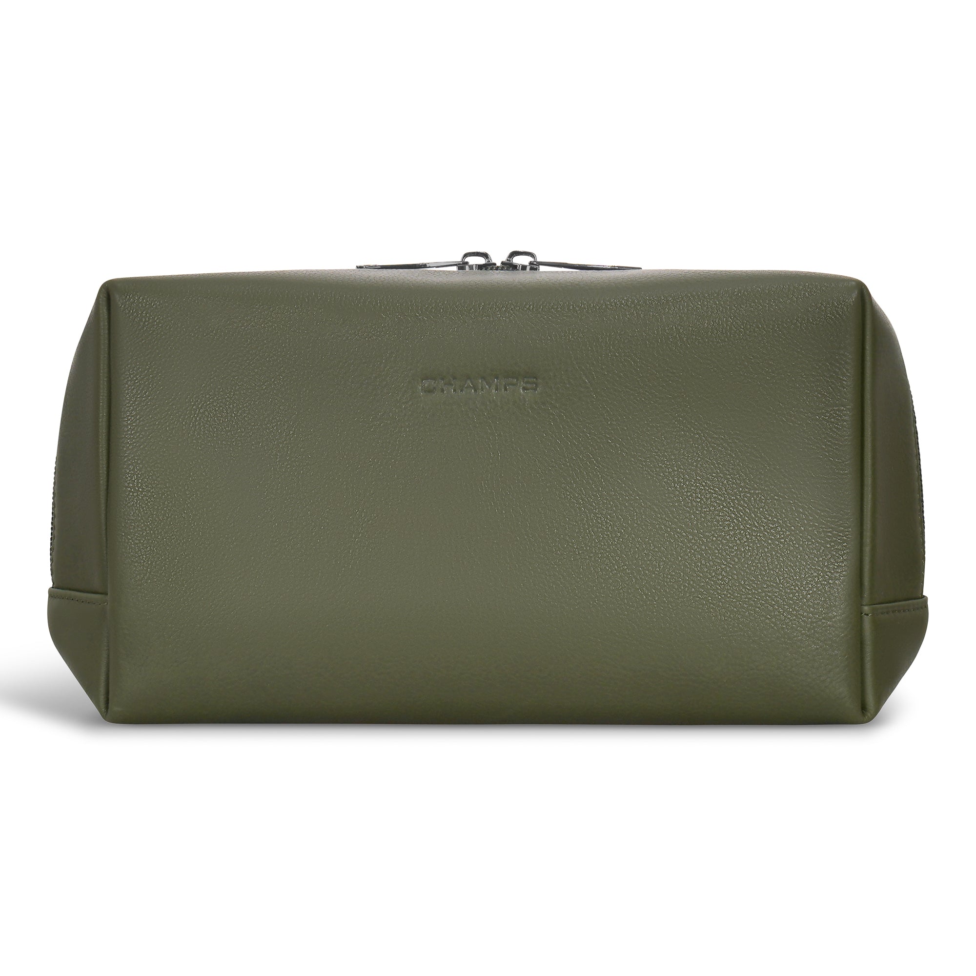 Onyx / Leather Toiletry Bag 13