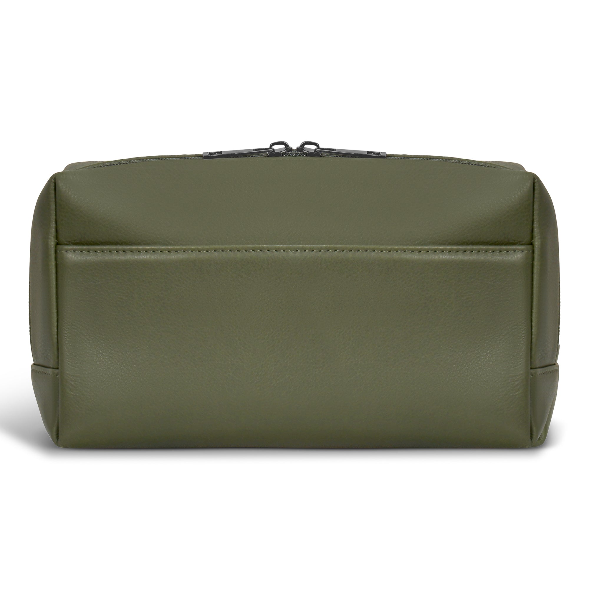 Onyx / Leather Toiletry Bag 16