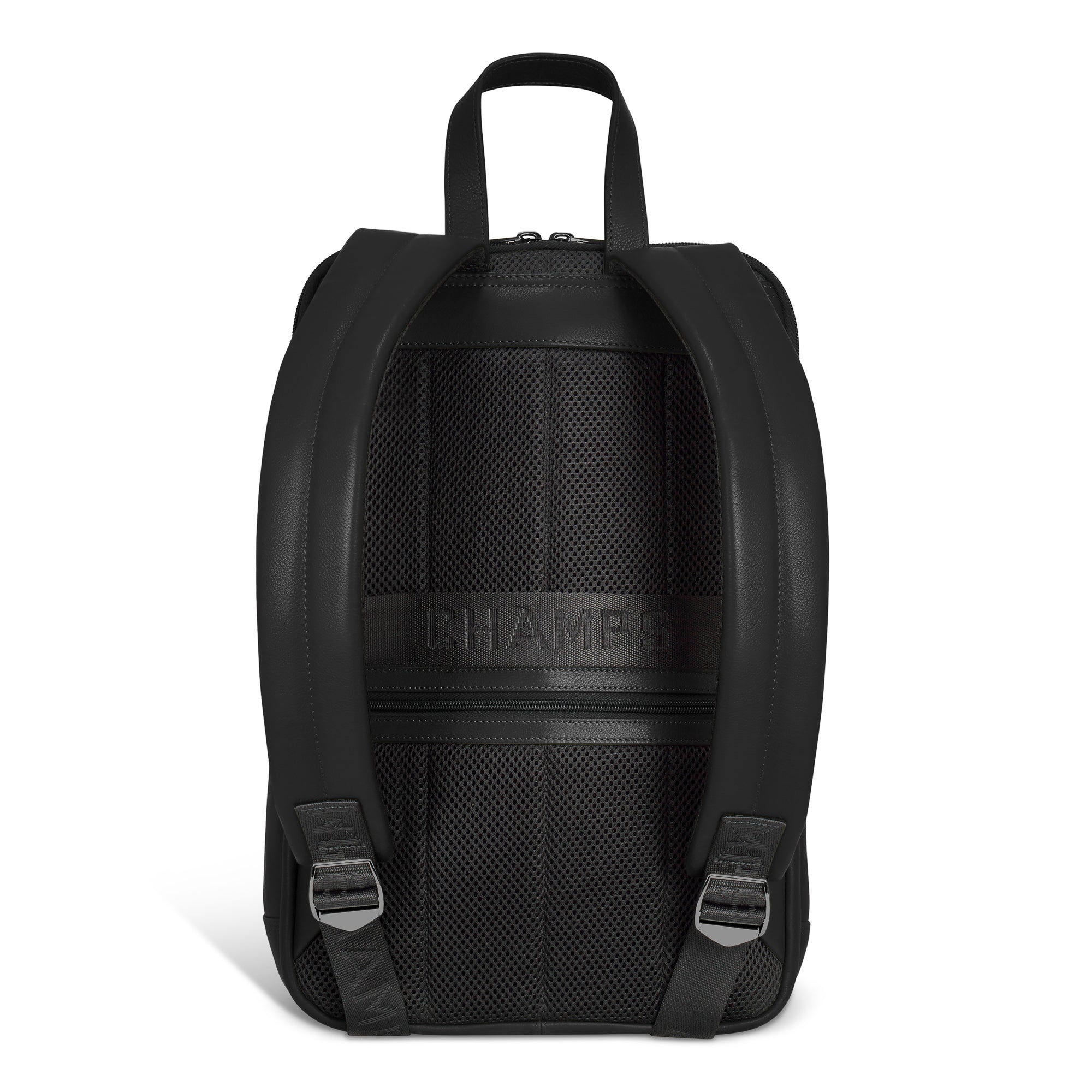 Sac à dos classique en onyx et cuir 4